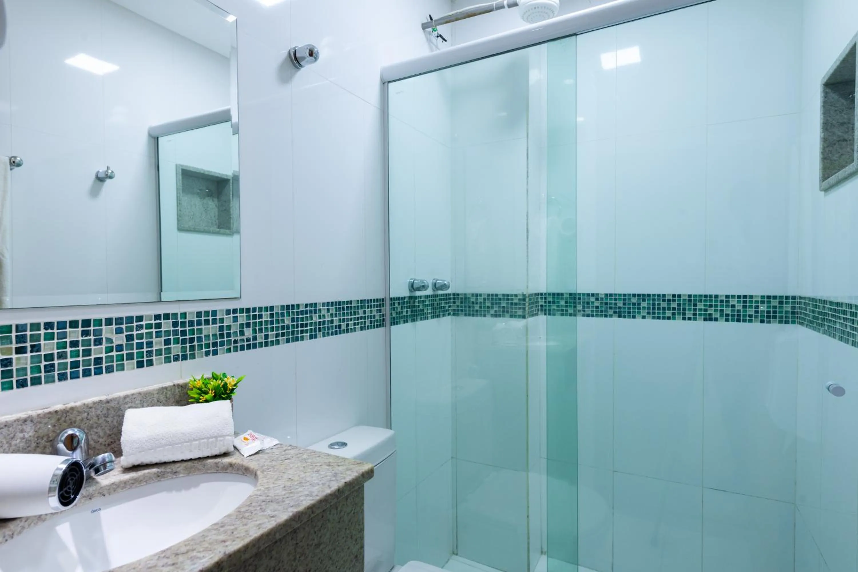 Bathroom in Hotel Olympia