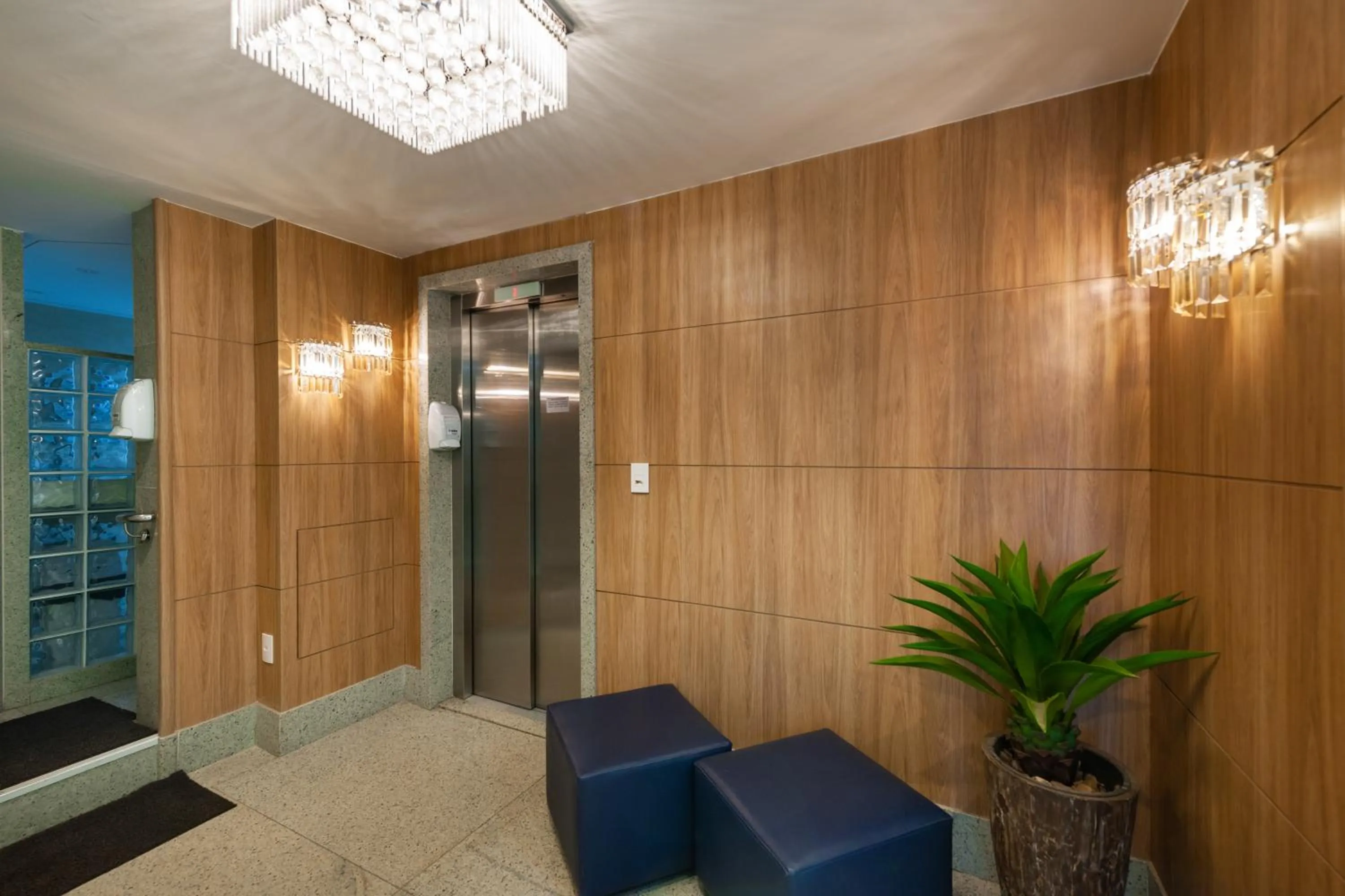 Lobby or reception in Hotel Olympia