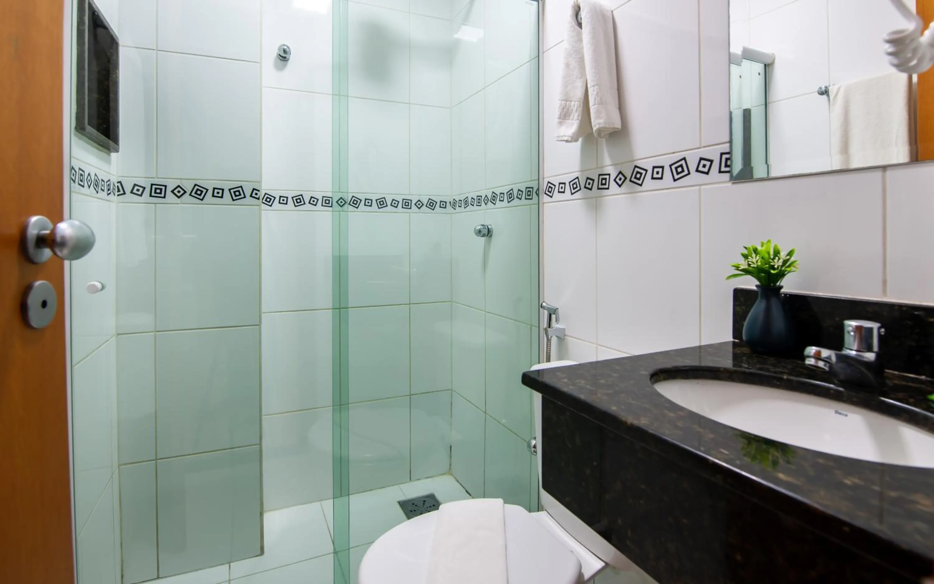 Bathroom in Hotel Olympia