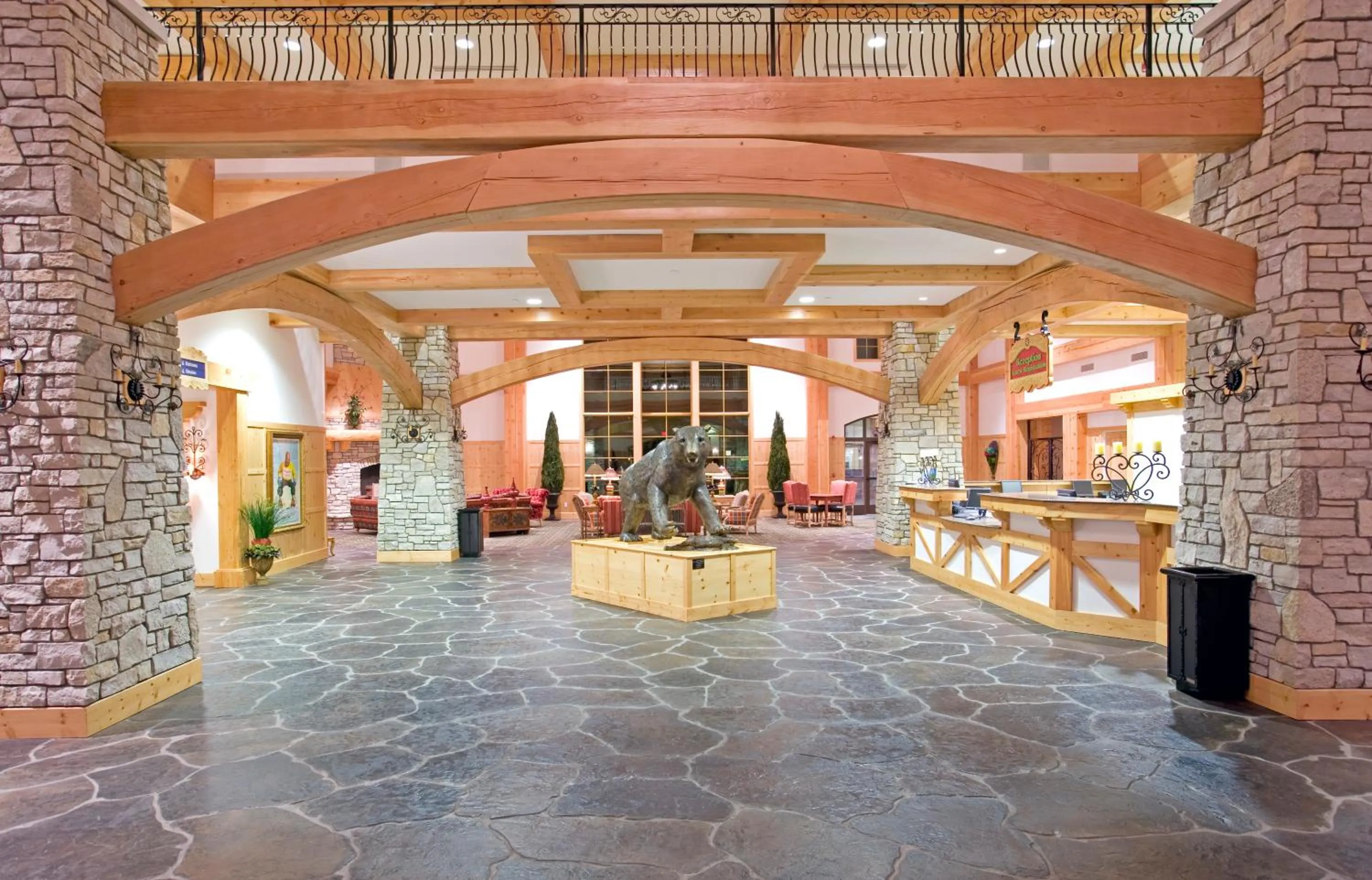 Lobby or reception in Boyne Mountain Resort