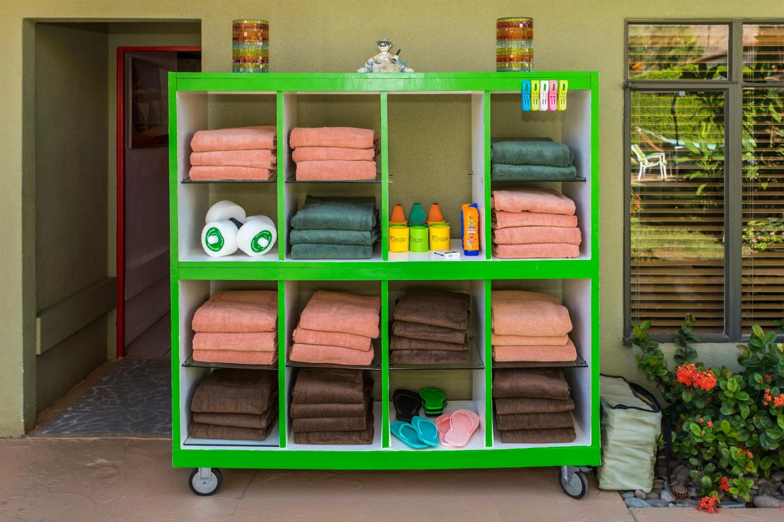 towels in Desert Riviera Hotel