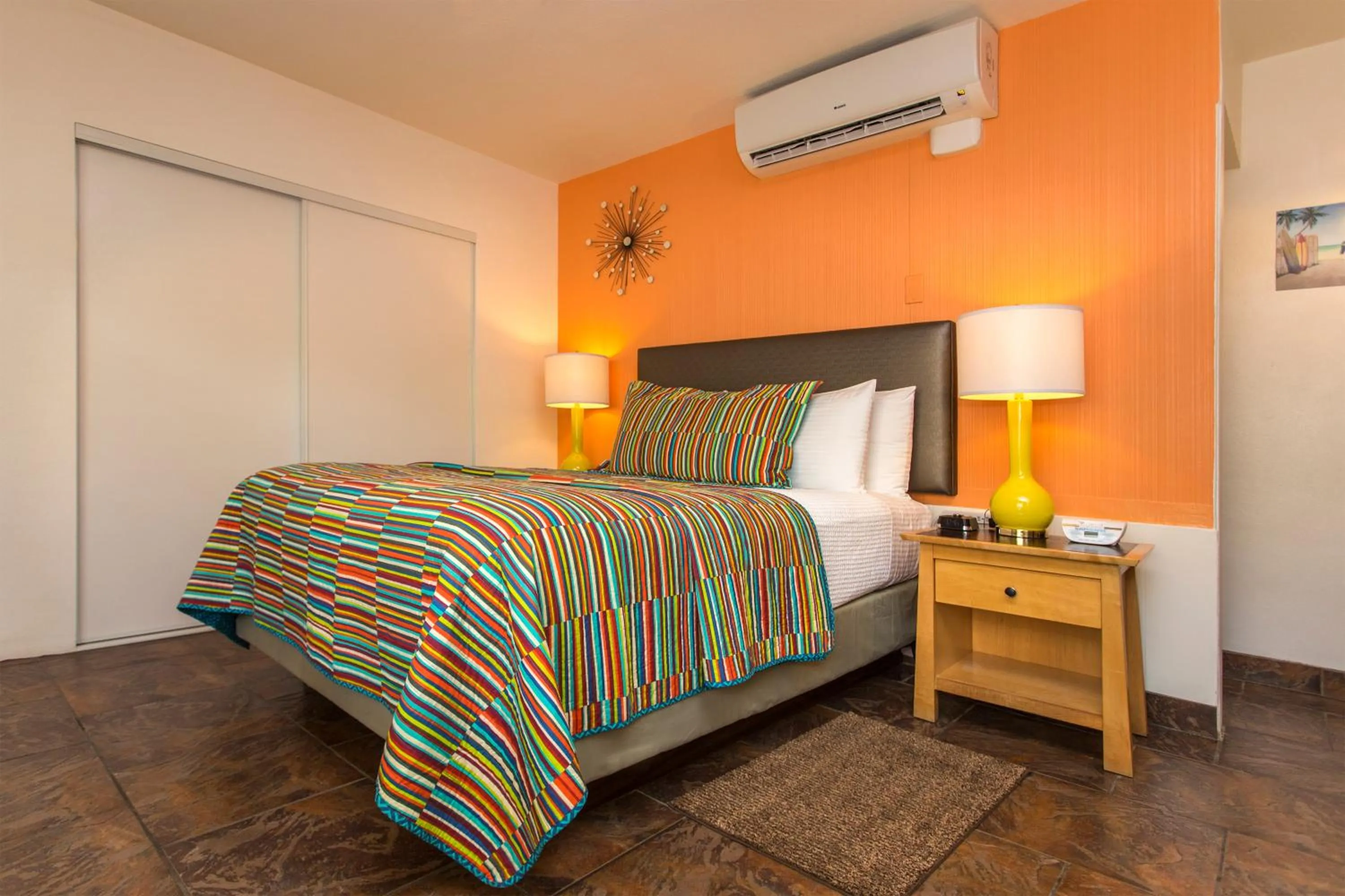 Bed in Desert Riviera Hotel