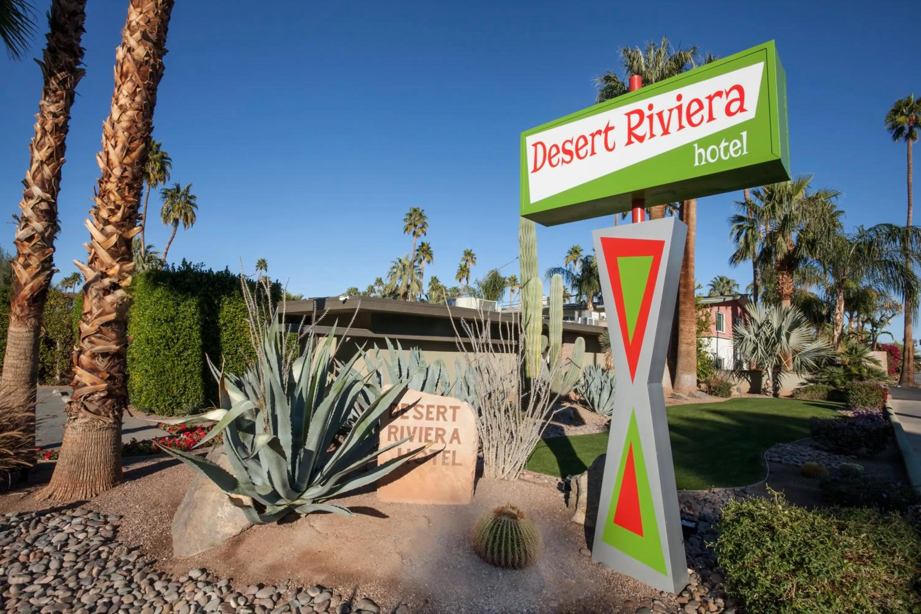Facade/entrance in Desert Riviera Hotel