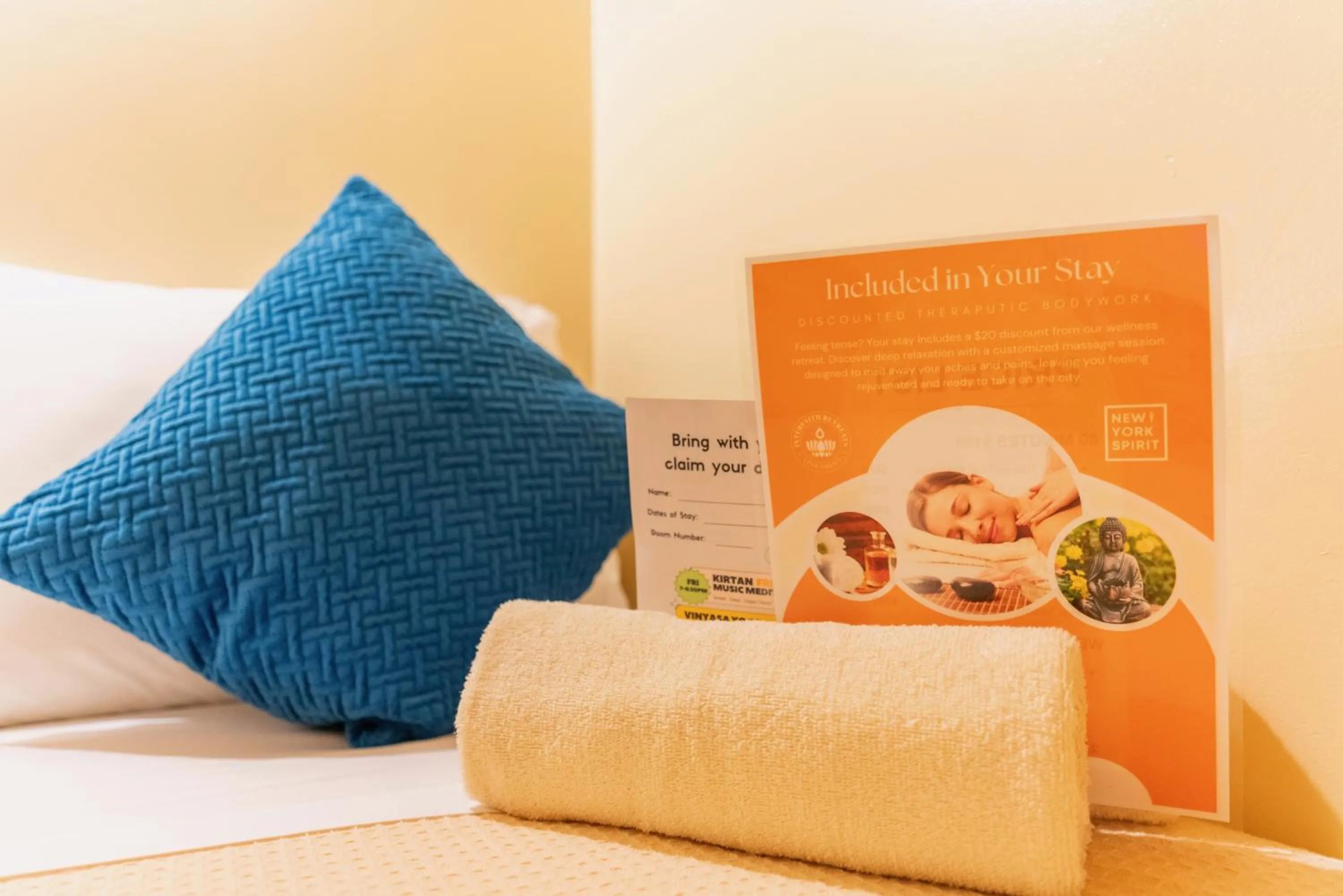 Bed in Interfaith Retreats