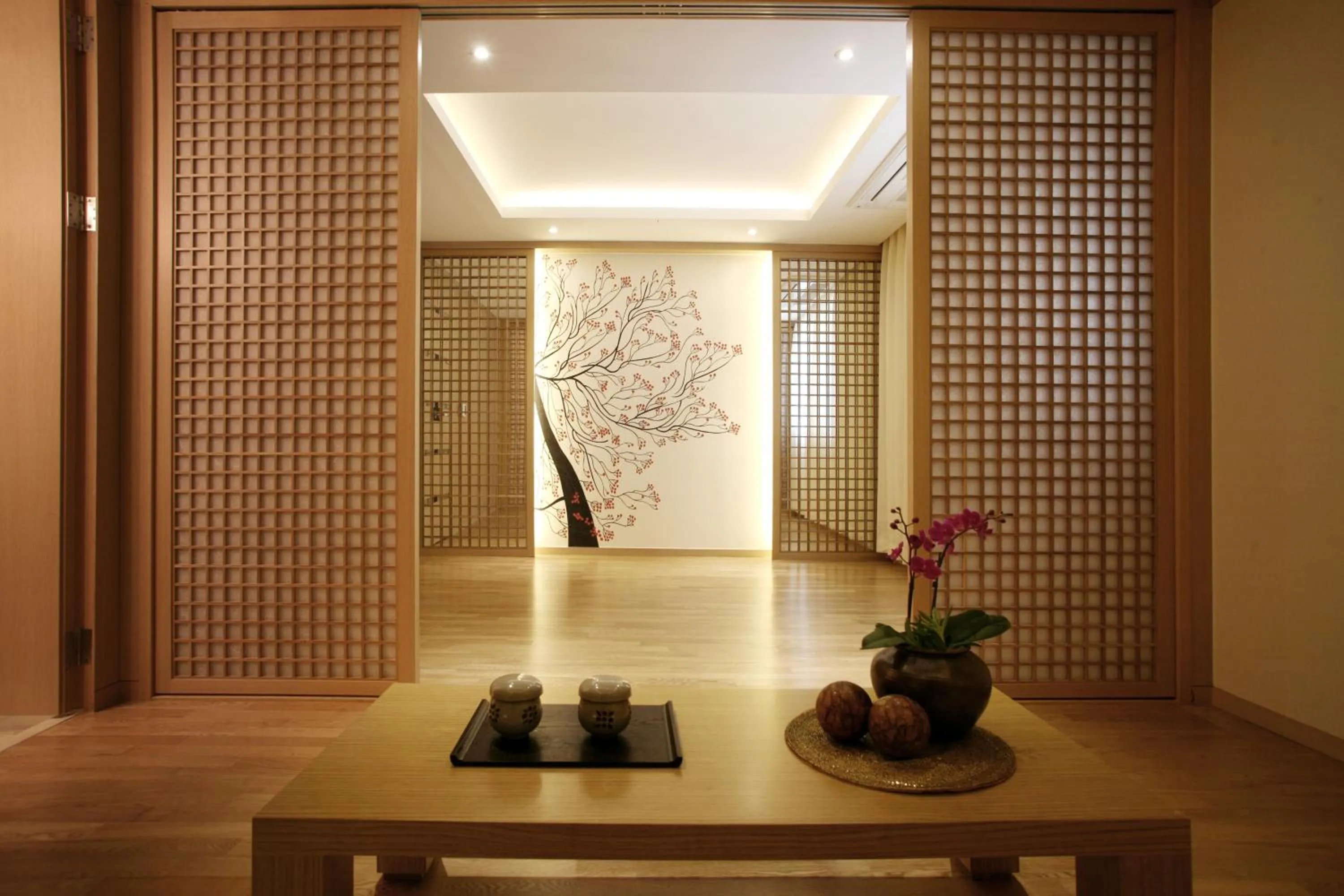 Decorative detail in Hotel Matthieu Yeosu