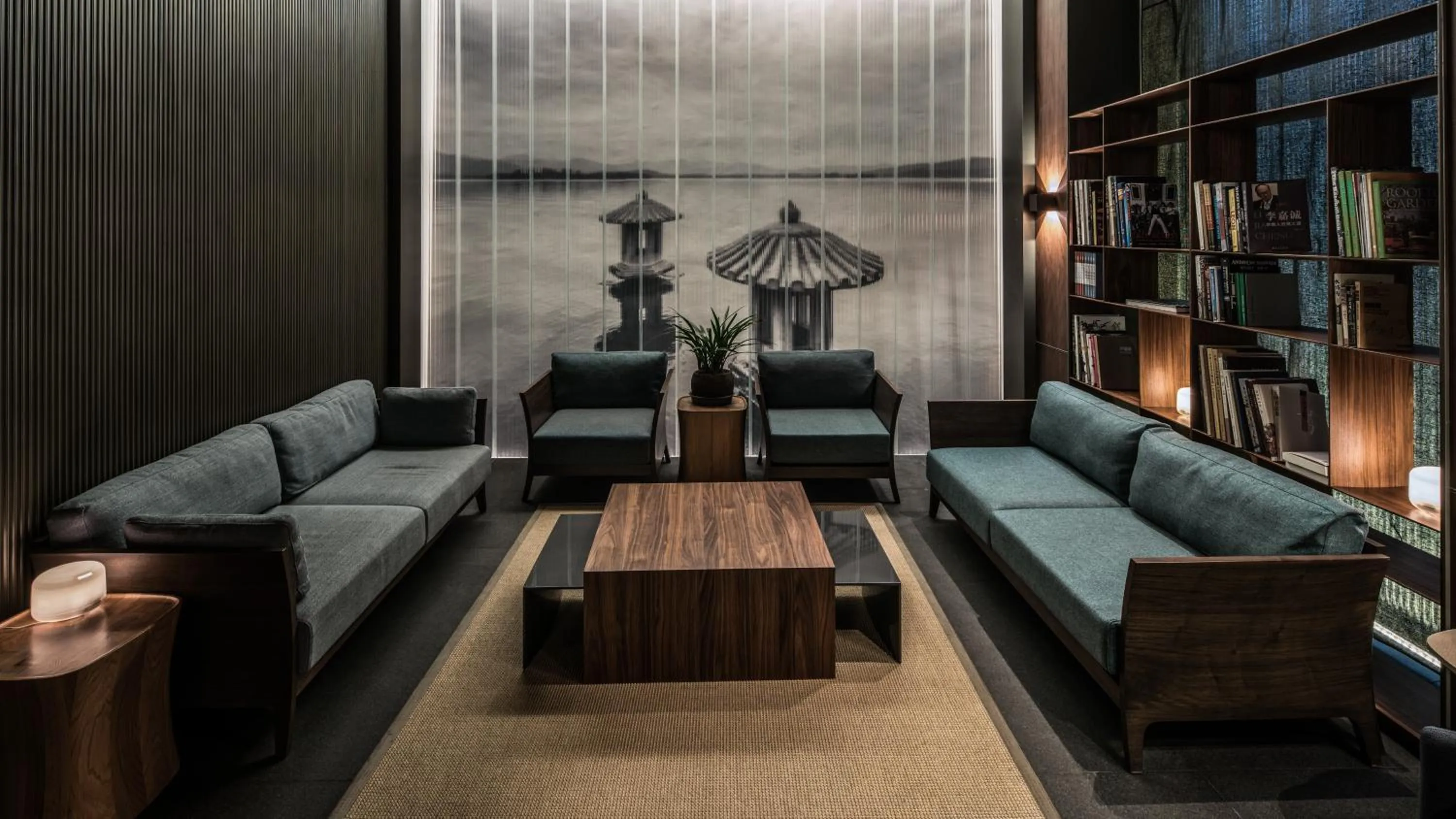 Living room in The Nook Hotel Hangzhou - A design hotel, 20 mins to West Lake and Lingyin Temple