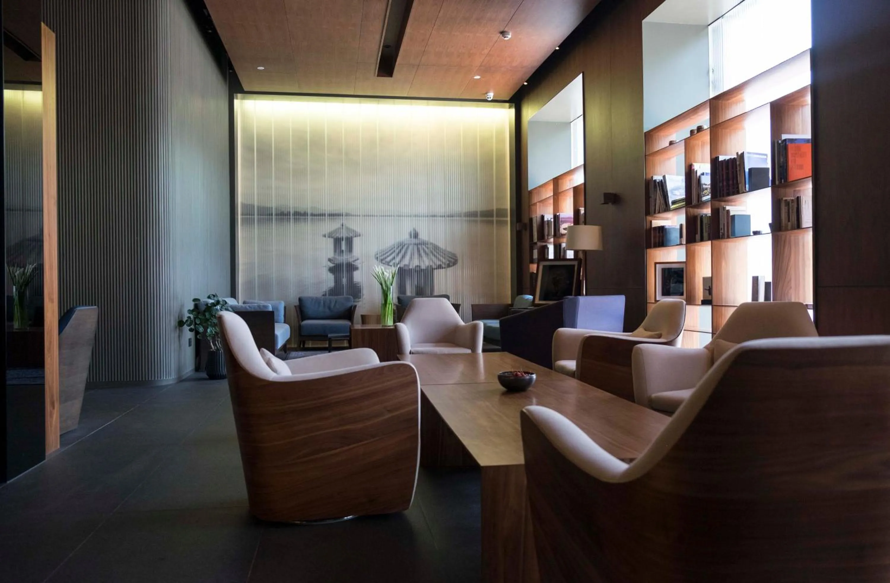 Library in The Nook Hotel Hangzhou - A design hotel, 20 mins to West Lake and Lingyin Temple