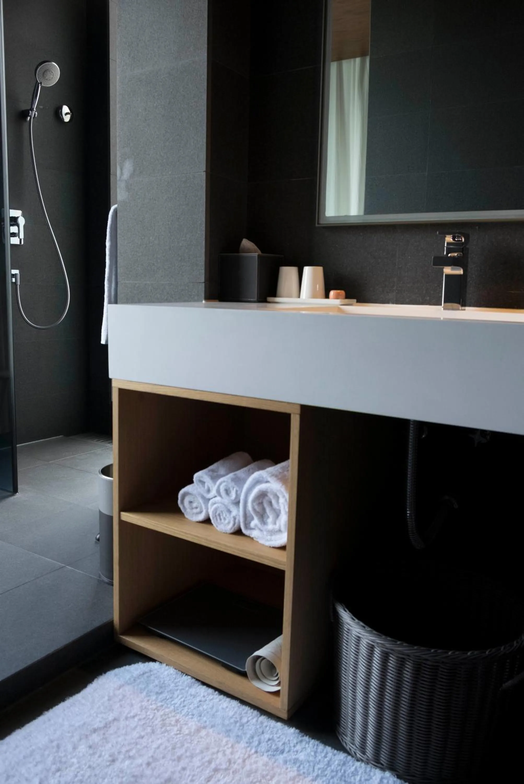 Bathroom in The Nook Hotel Hangzhou - A design hotel, 20 mins to West Lake and Lingyin Temple