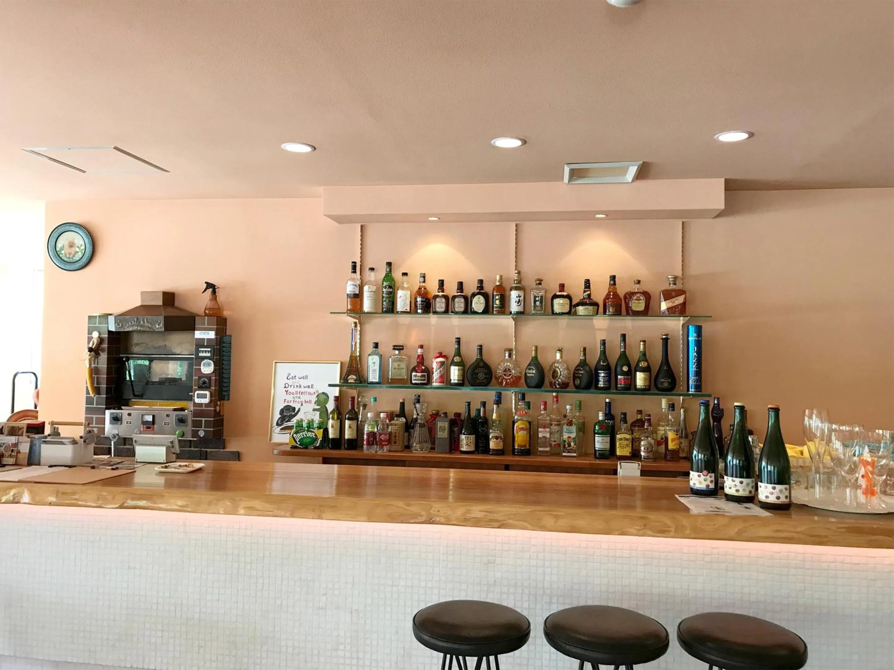 Lounge or bar in Asama Kogen Hotel