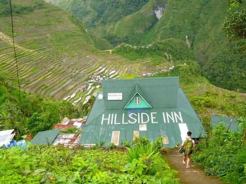 Property building in Batad Hillside Inn and Restaurant