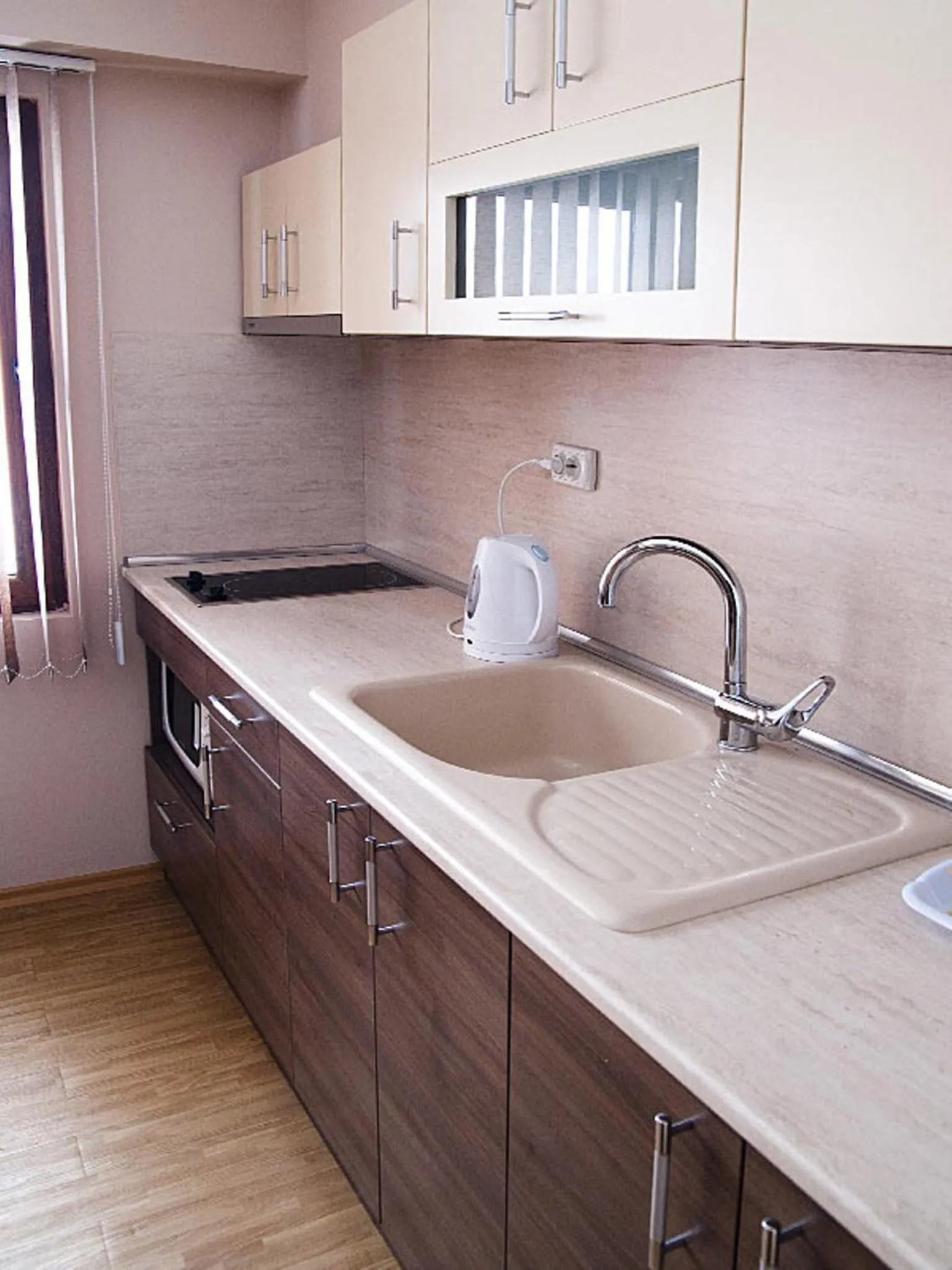 Kitchen or kitchenette in Motel Maritsa