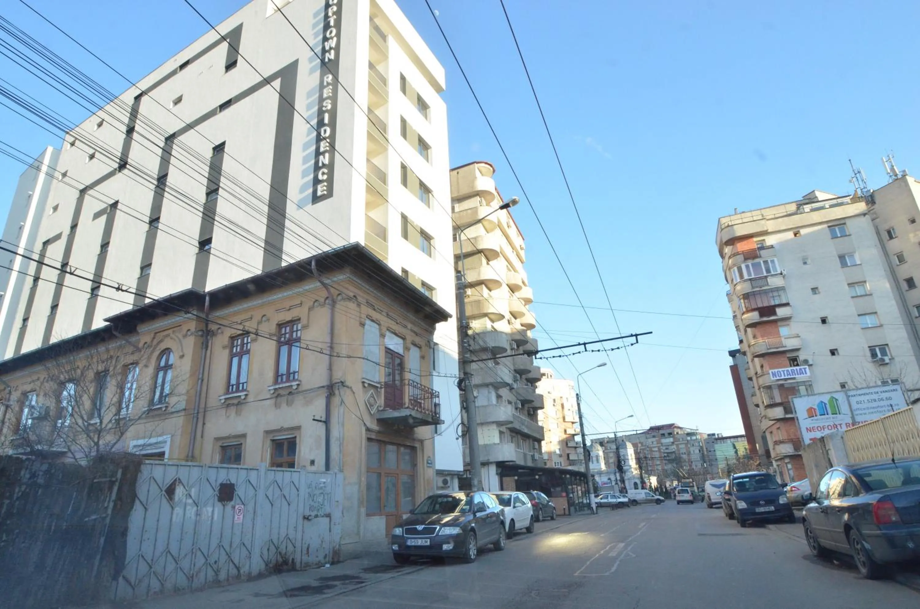 On site in Uptown Residence Apartments