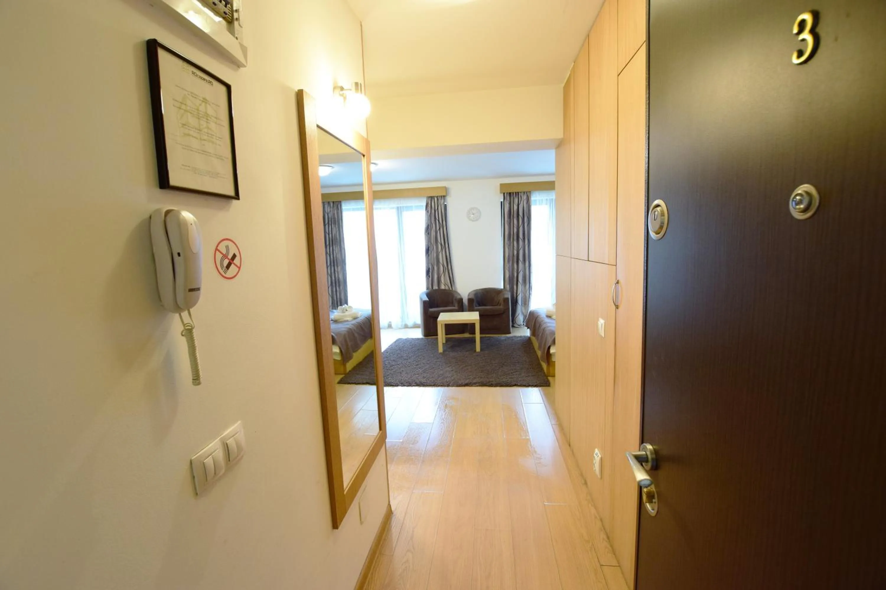 Area and facilities in Decebal Residence Apartments