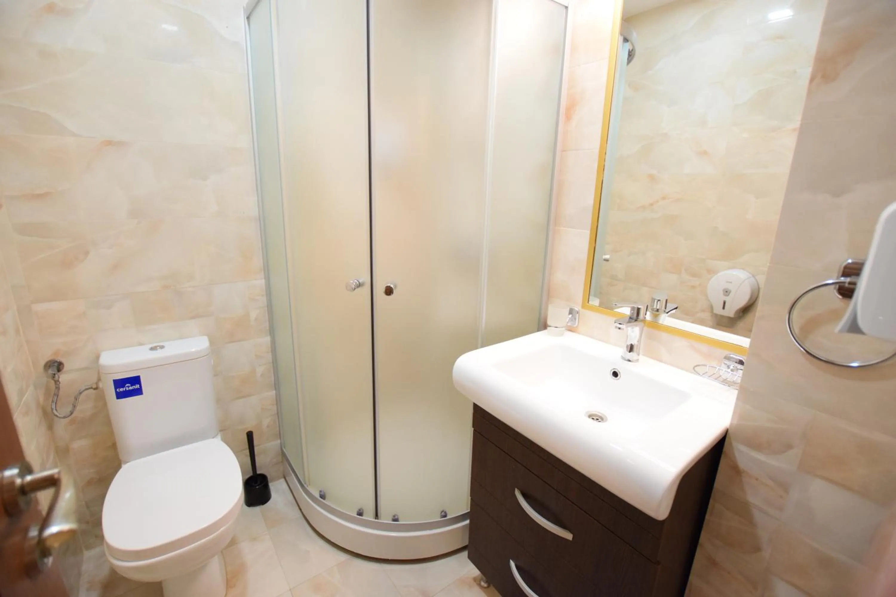 Bathroom in Decebal Residence Apartments