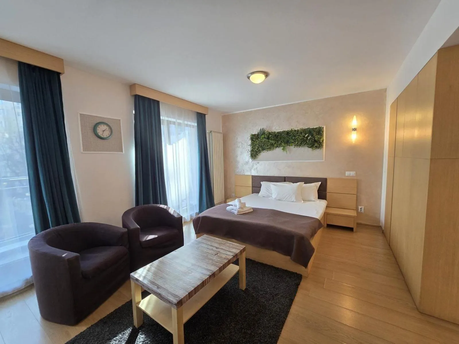 Bed in Decebal Residence Apartments