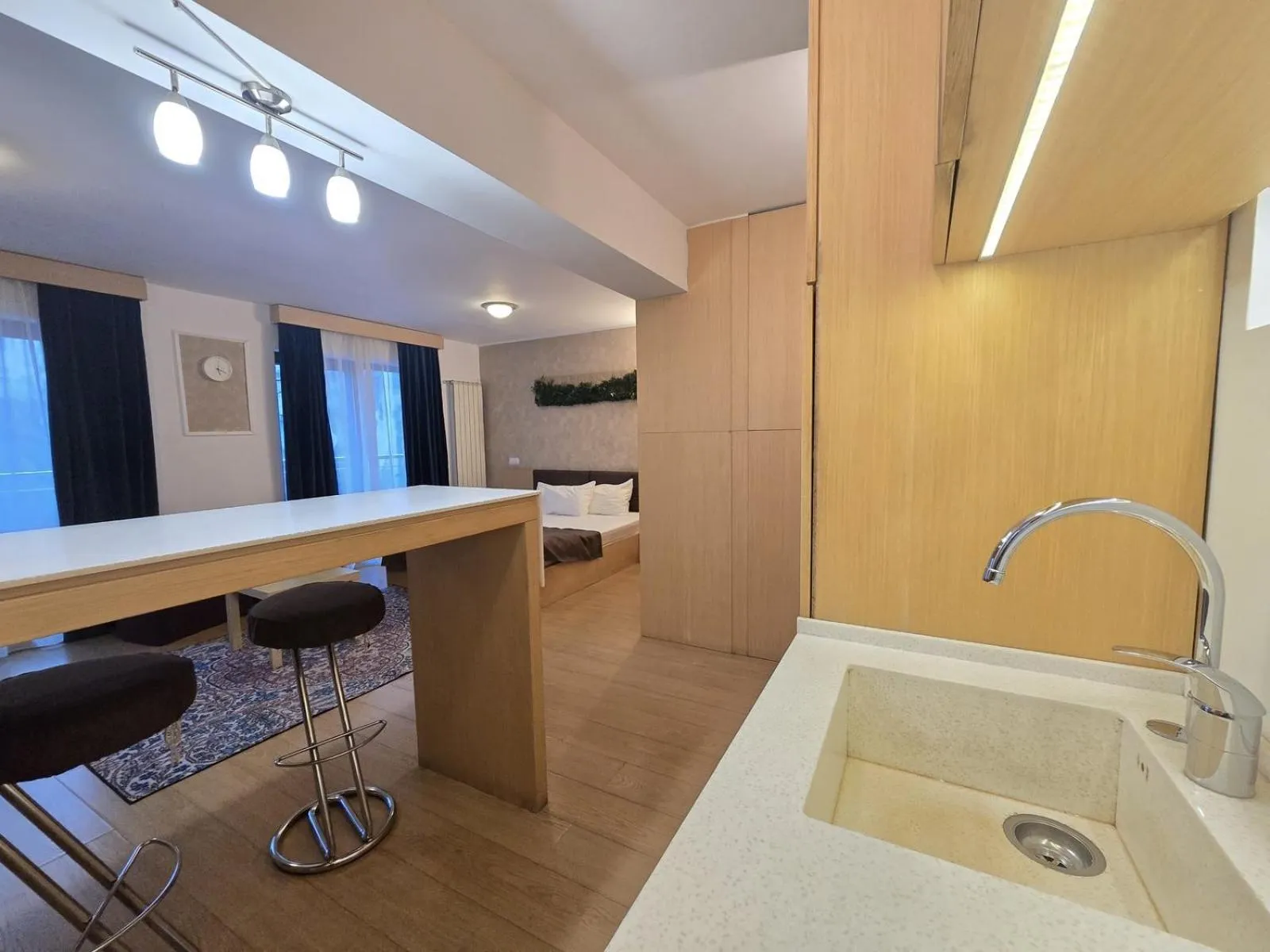 Kitchen or kitchenette in Decebal Residence Apartments