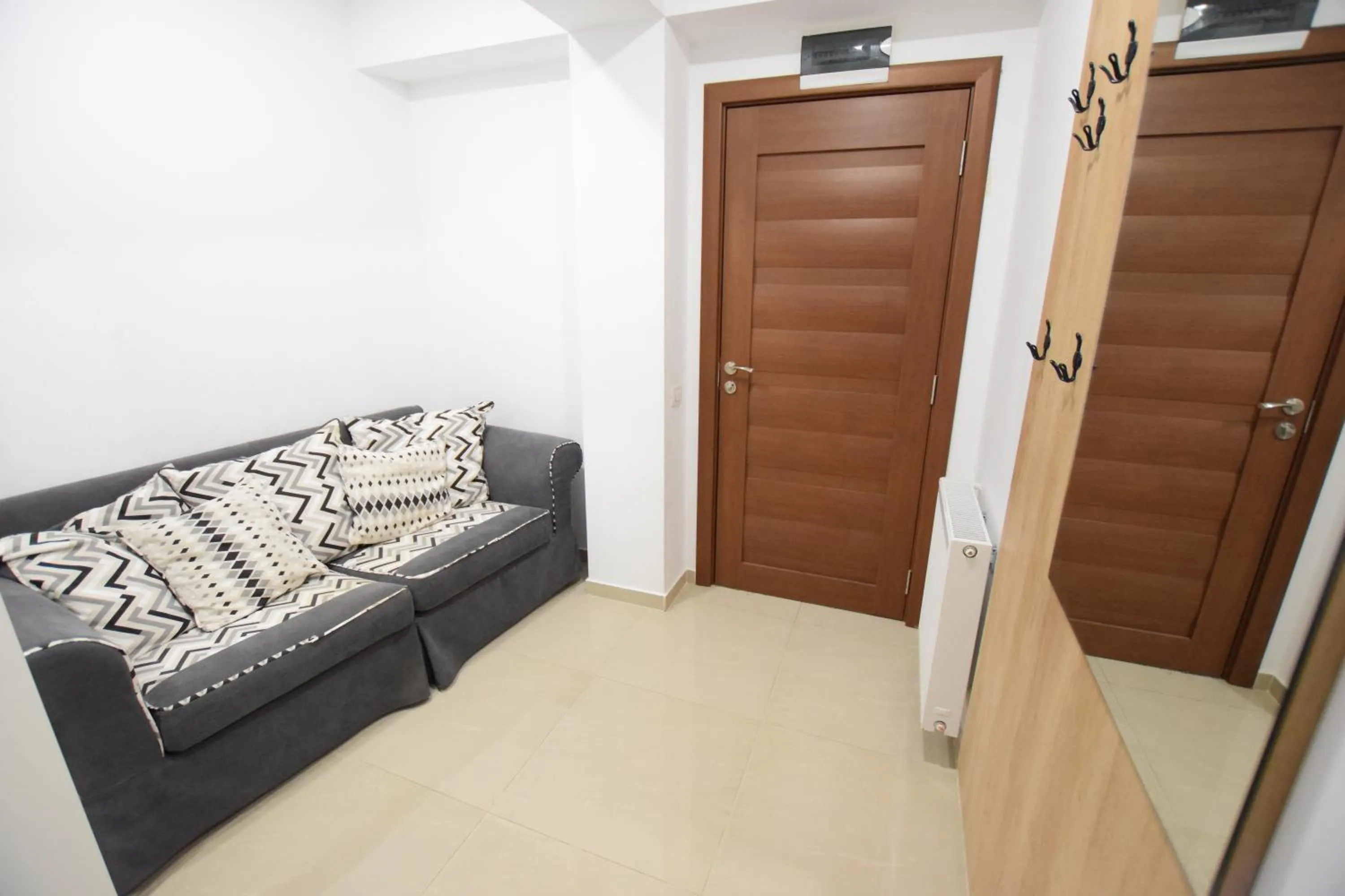 Seating area in Decebal Residence Apartments