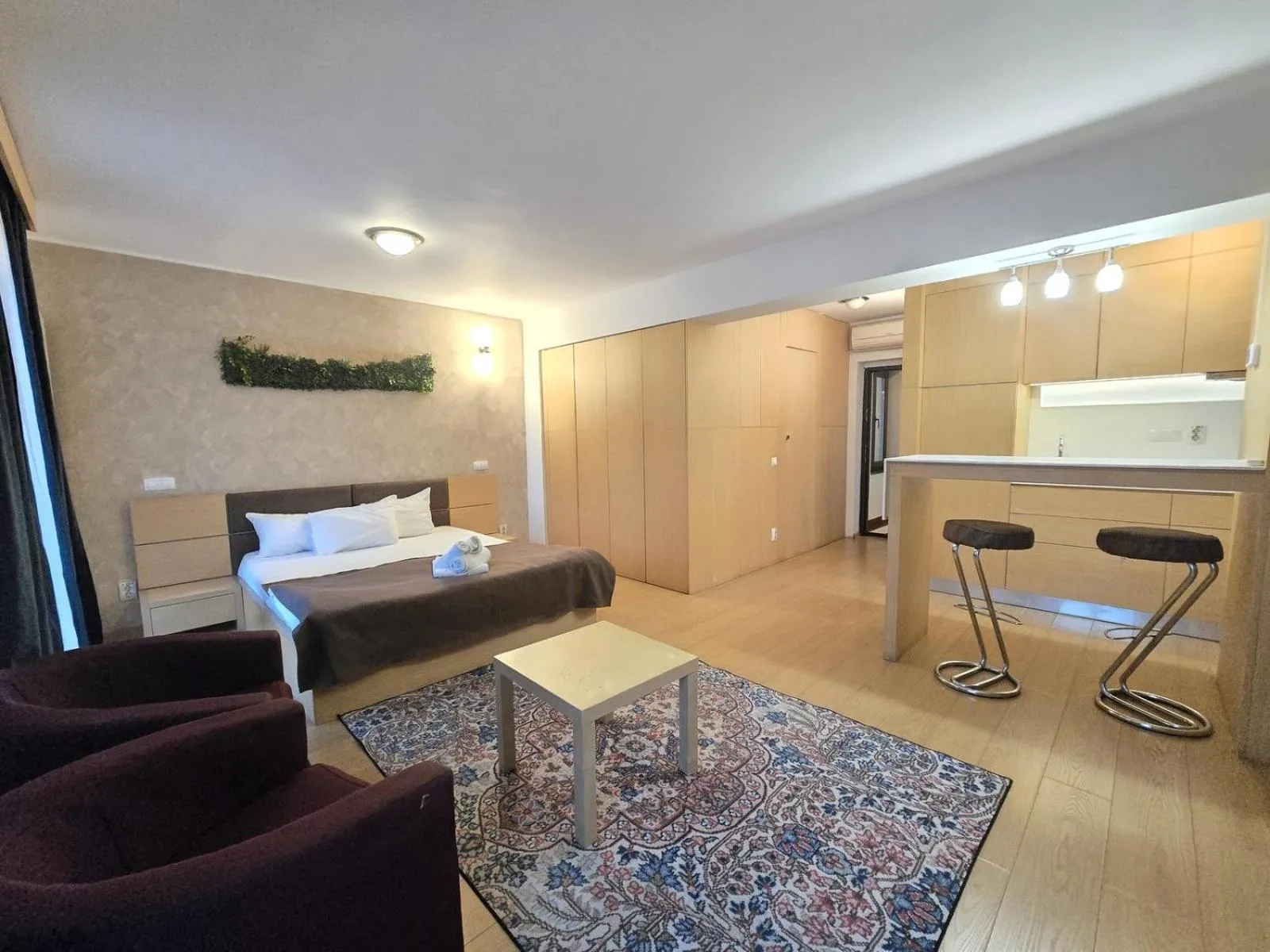 Bed in Decebal Residence Apartments