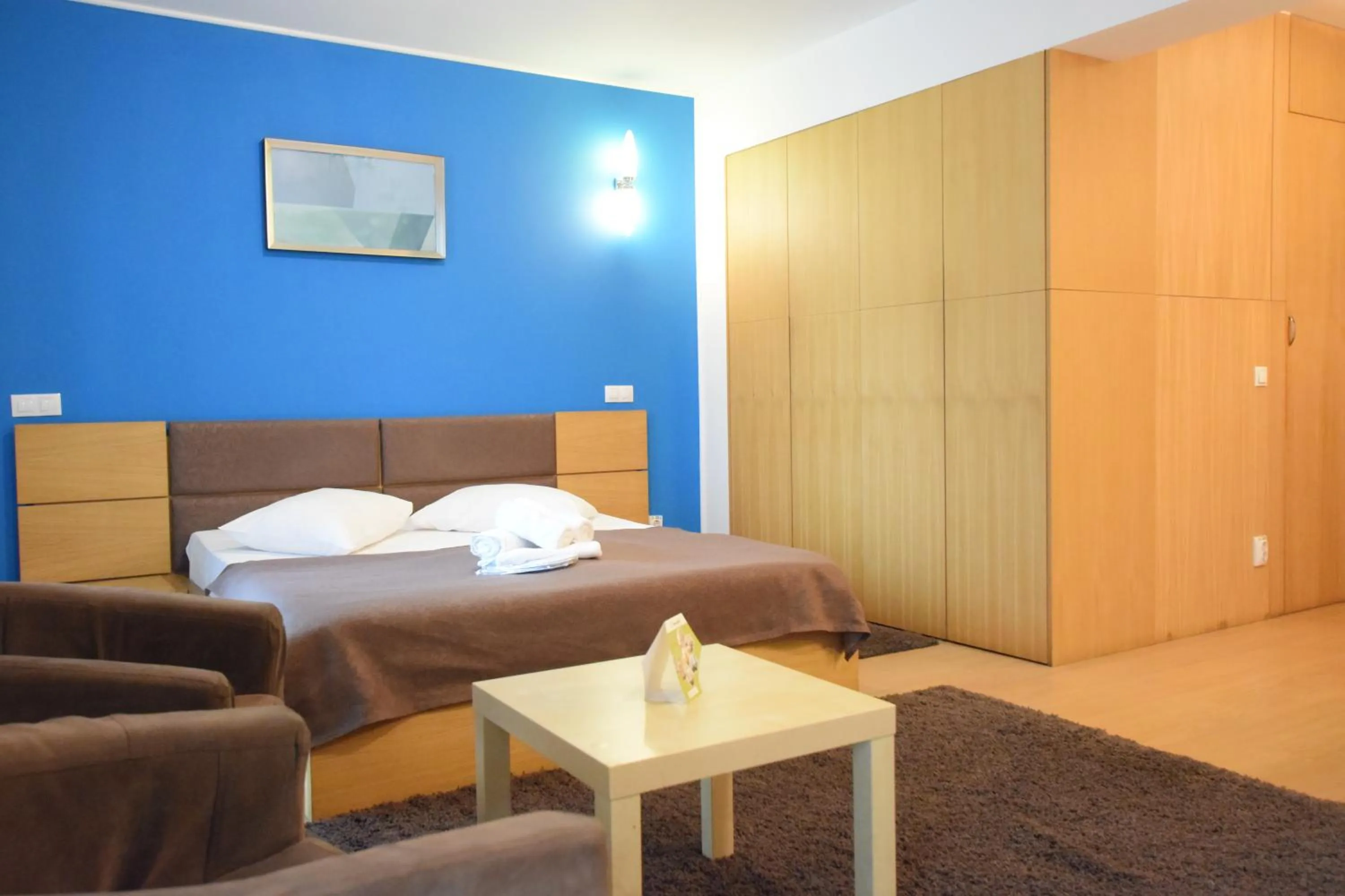 Bed in Decebal Residence Apartments