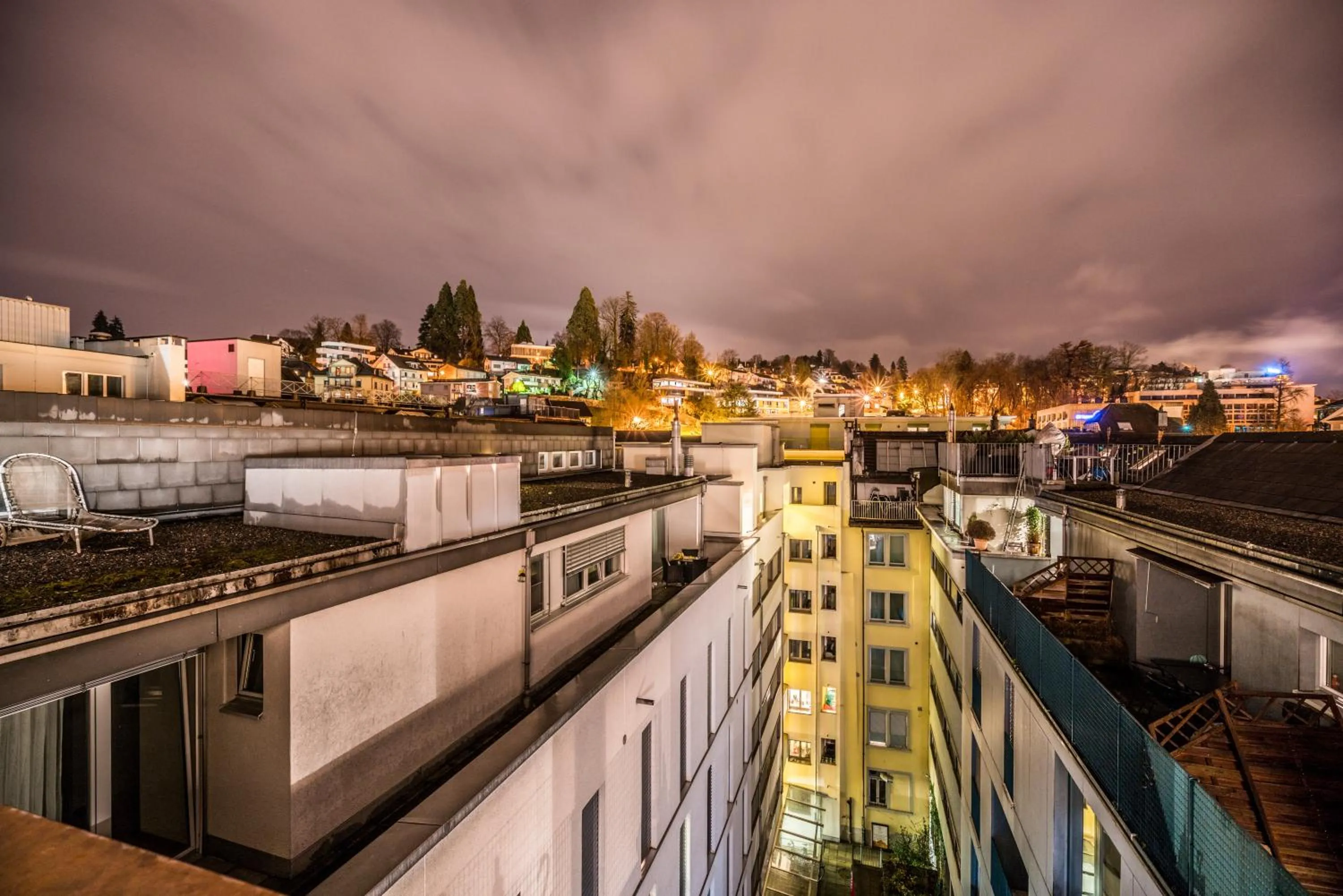 City view in Top City Center Apartments location next to Lion Monument