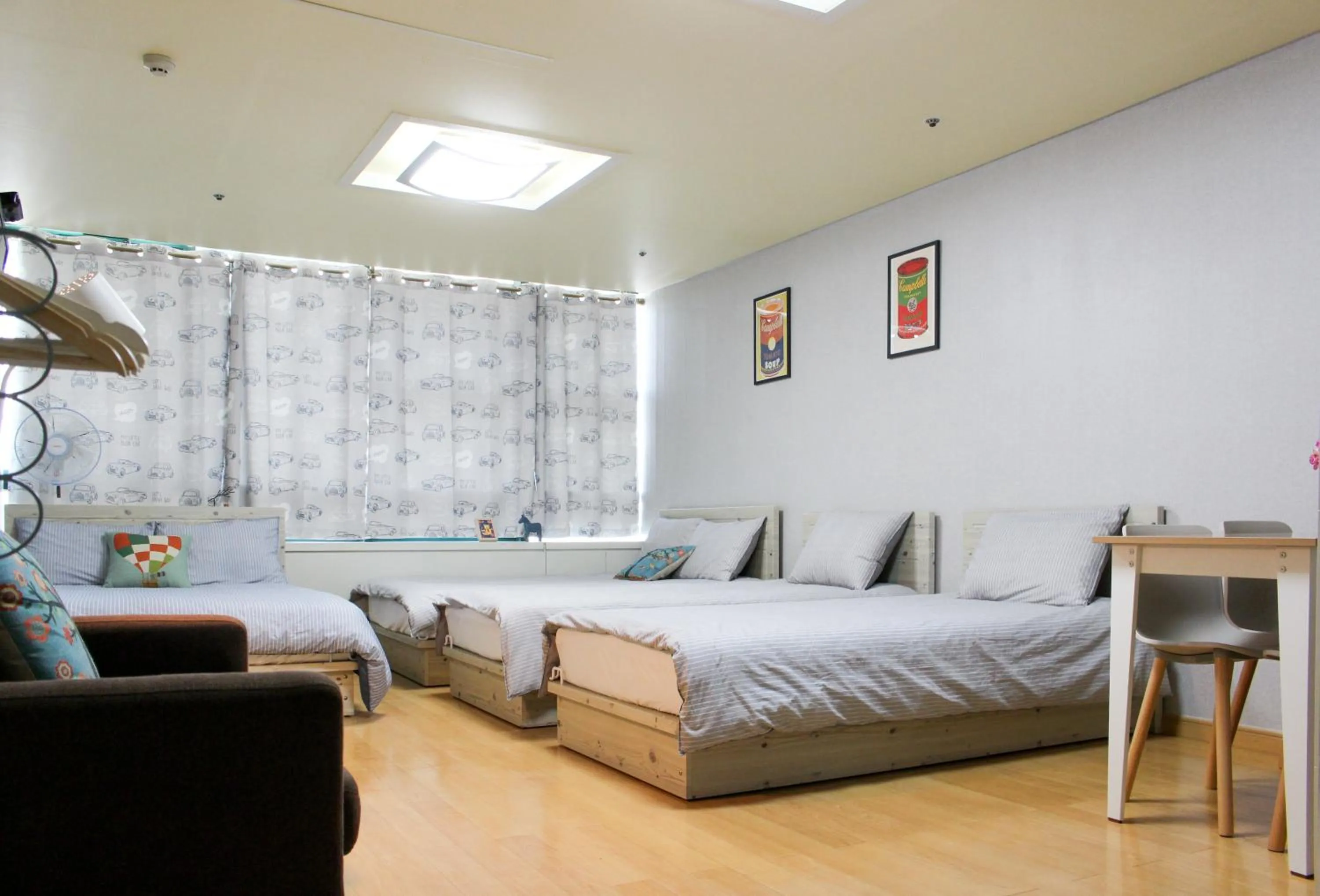 Bed in Sam Stay Hongdae