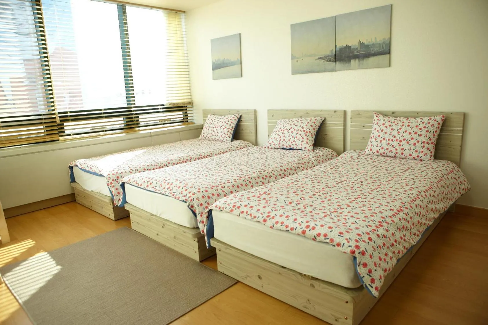 Bed in Sam Stay Hongdae