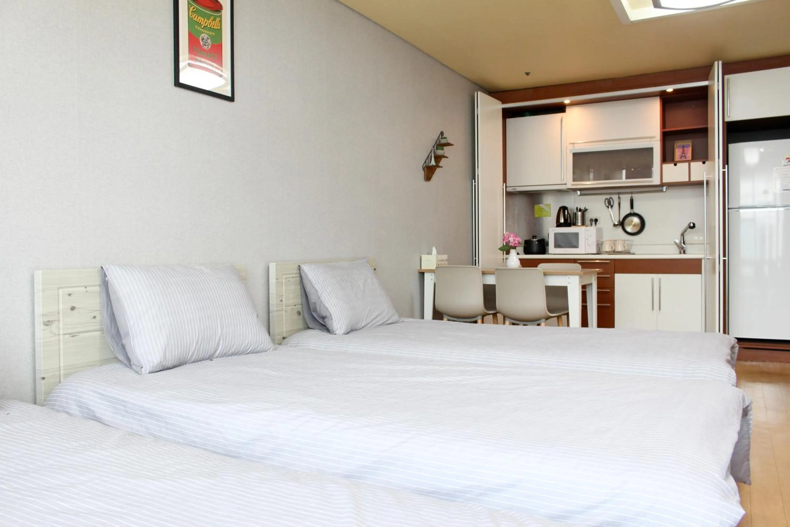 Bedroom in Sam Stay Hongdae