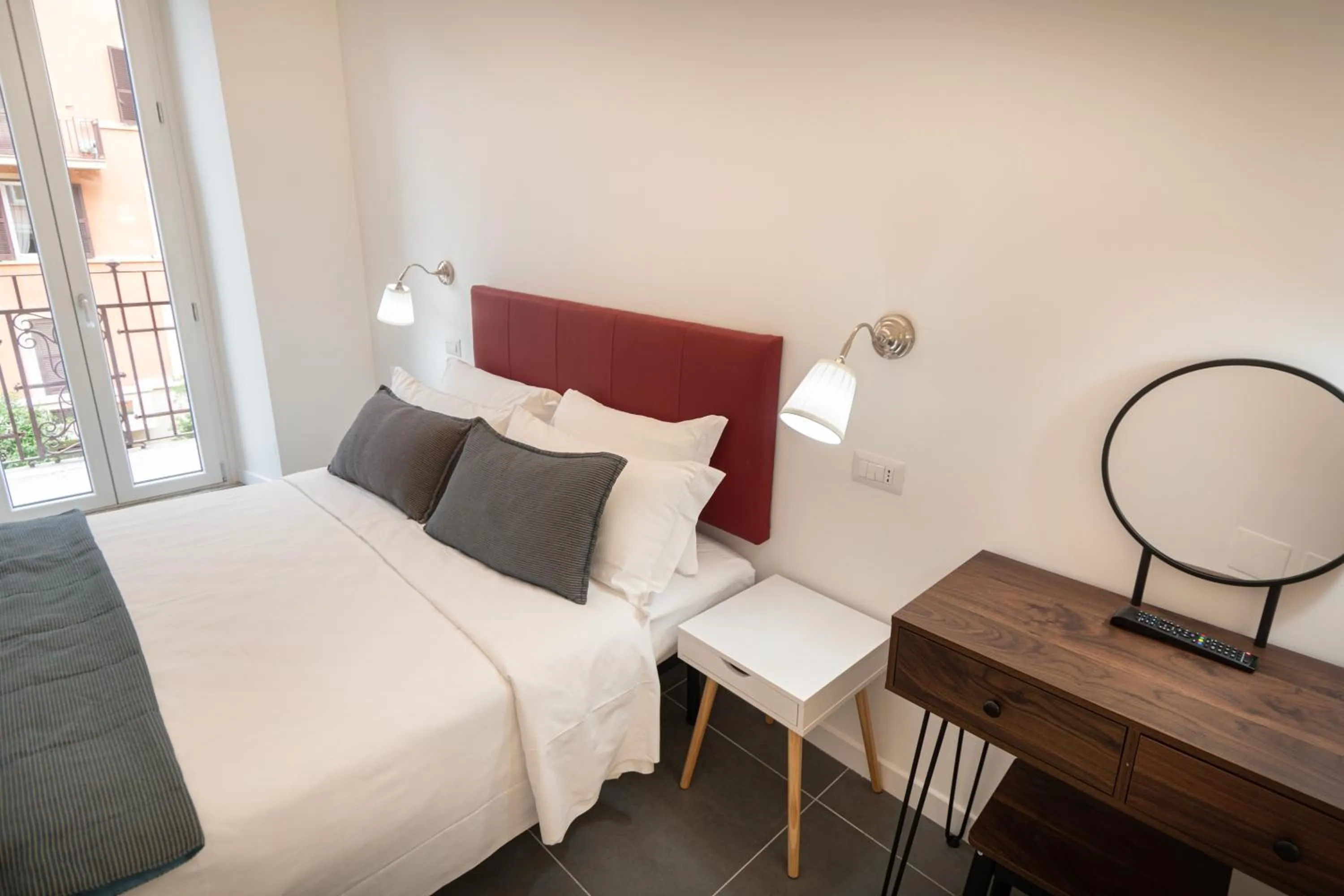 Bed in Your Vatican Suite