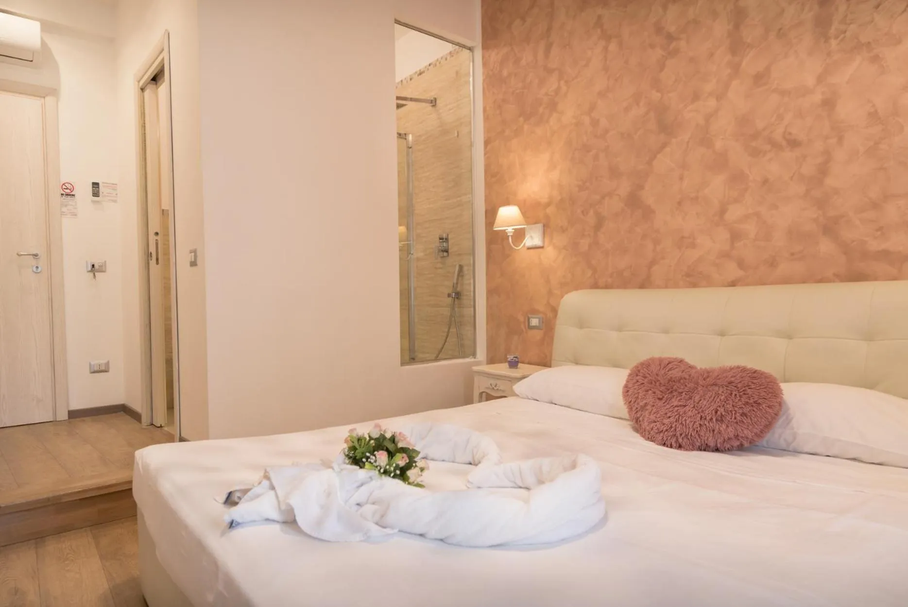 Bed in Your Vatican Suite