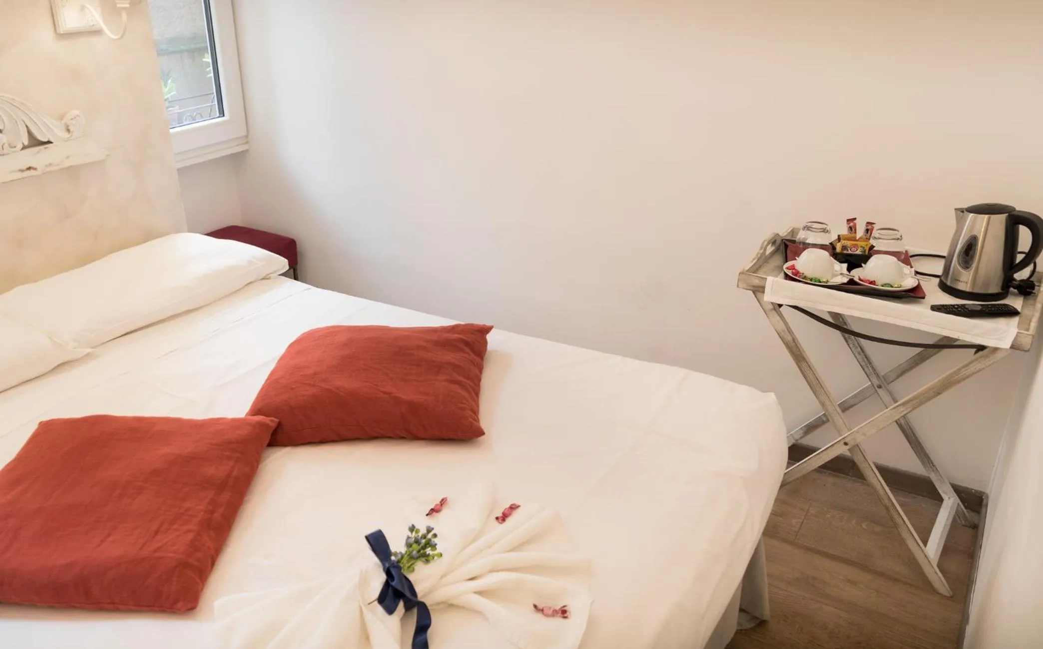 Bed in Your Vatican Suite