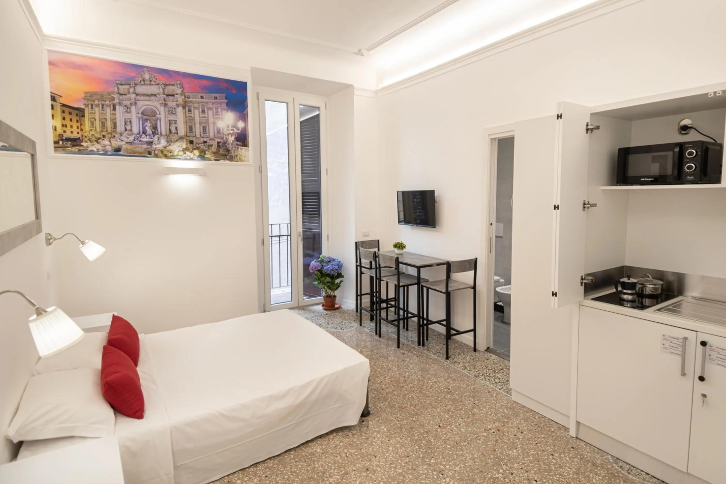 Bed in Your Vatican Suite