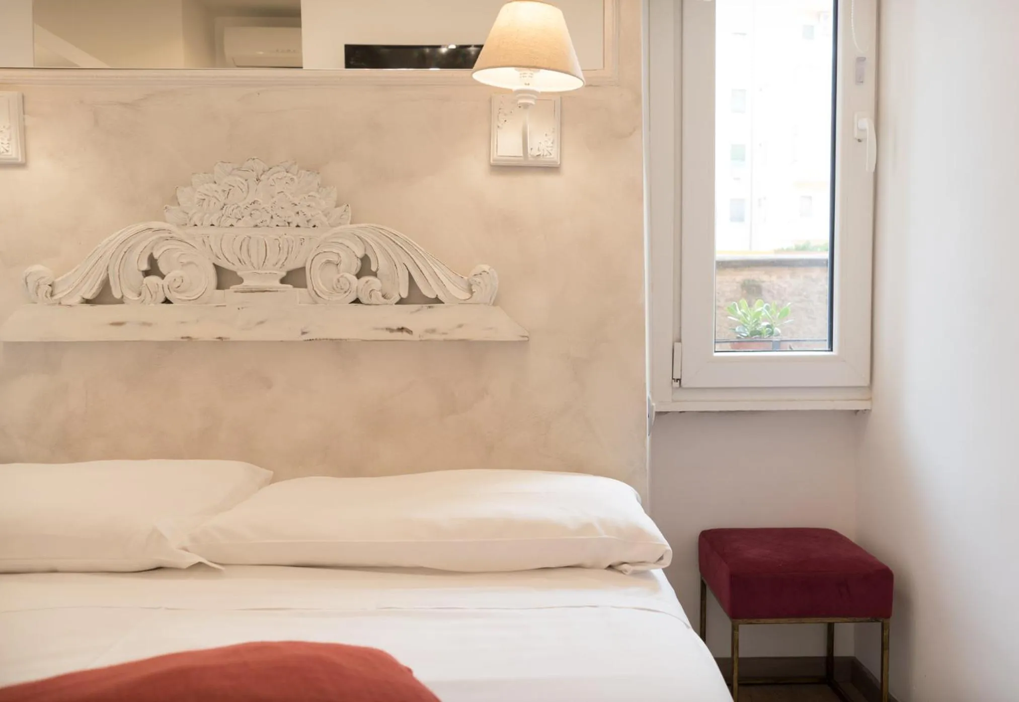 Bed in Your Vatican Suite