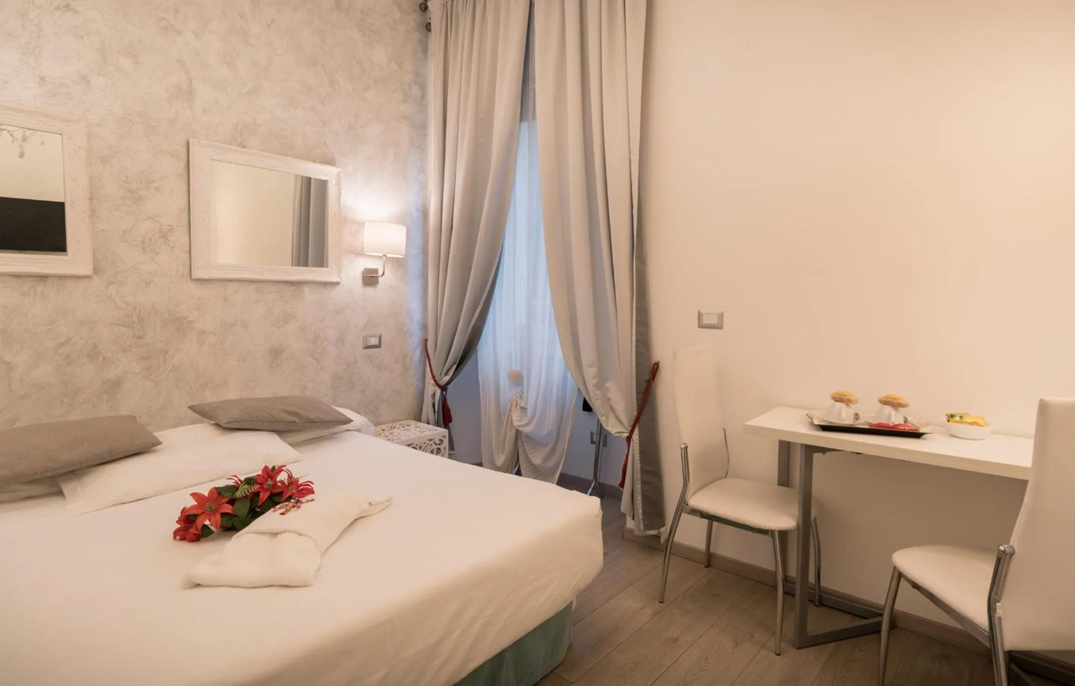 Bed in Your Vatican Suite