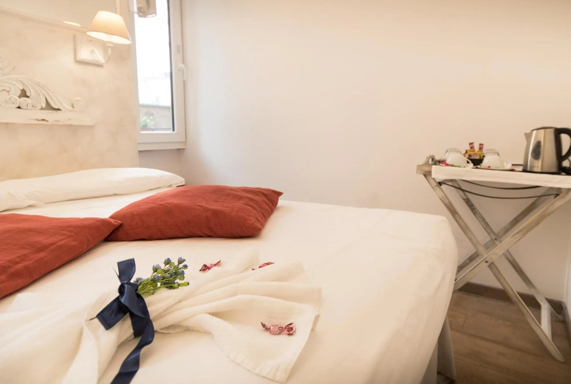 Bed in Your Vatican Suite