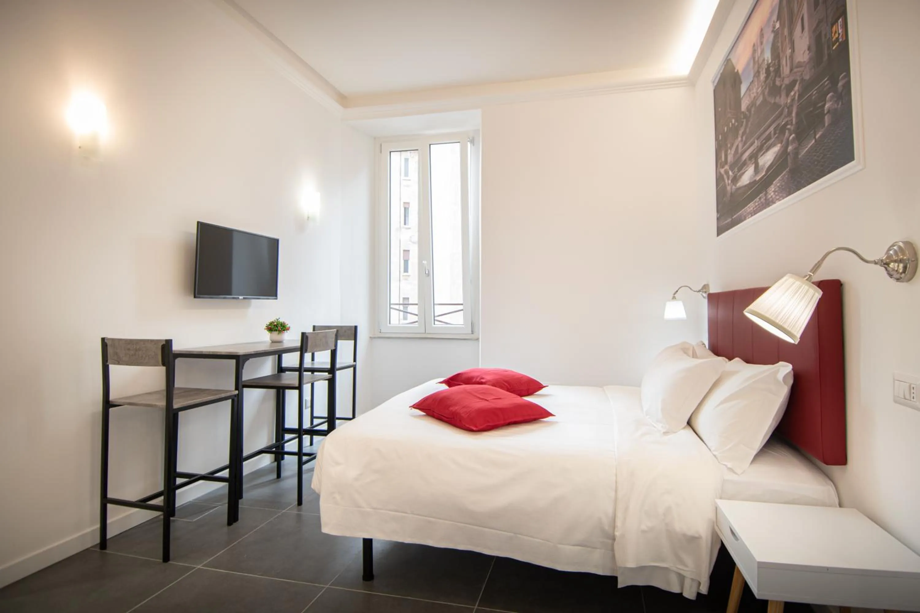 Bed in Your Vatican Suite