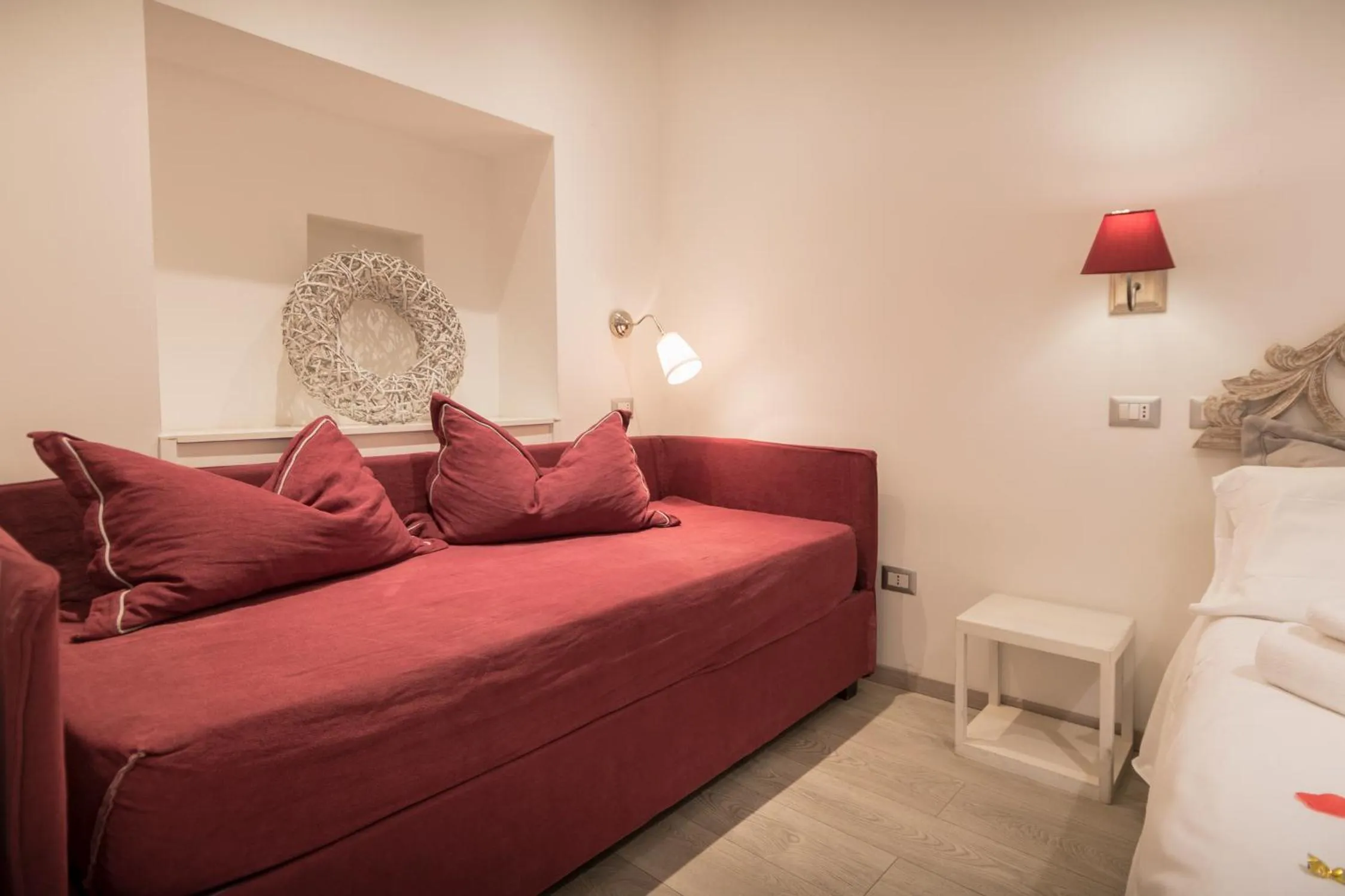 Bed in Your Vatican Suite