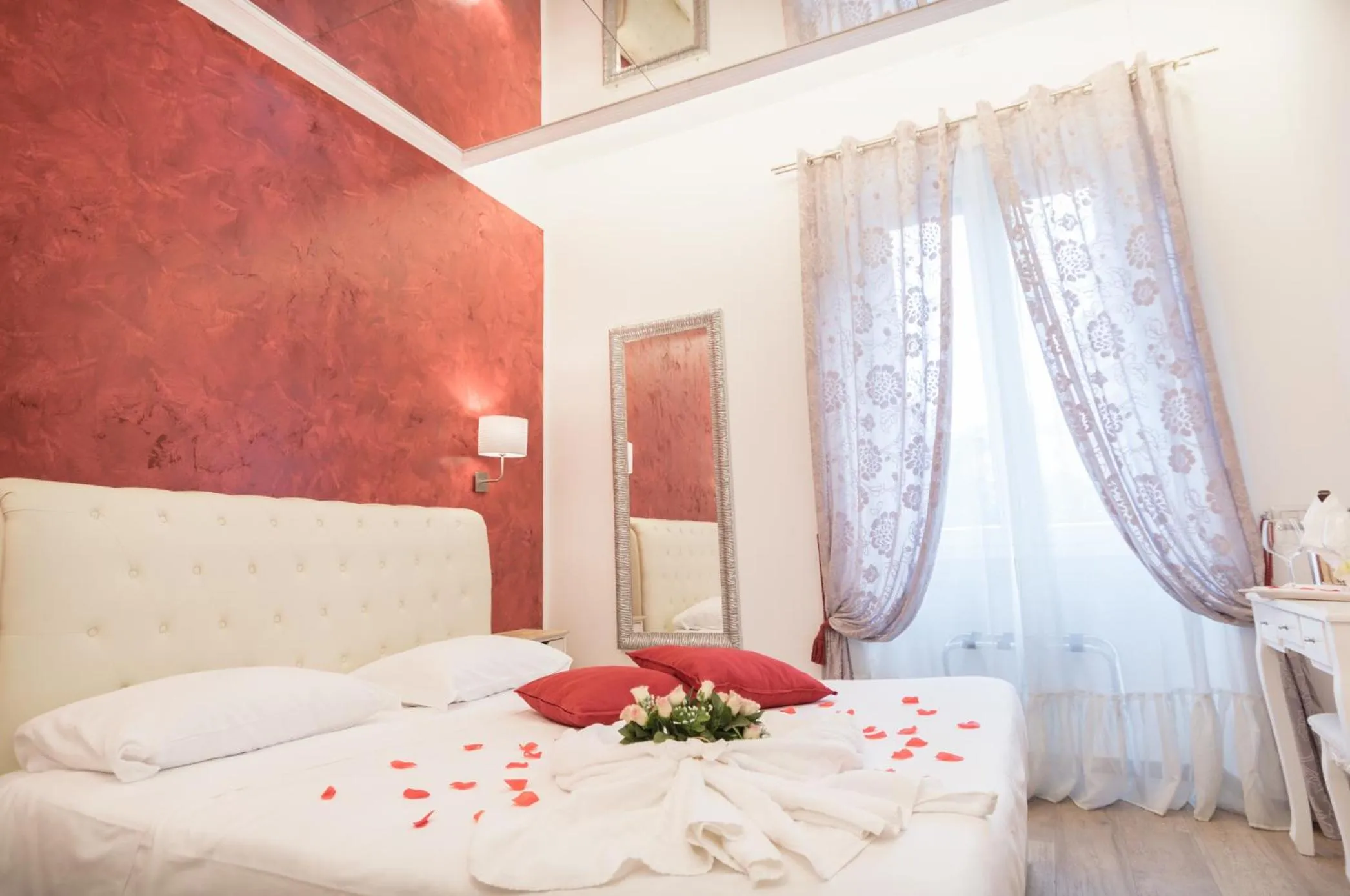 Bed in Your Vatican Suite