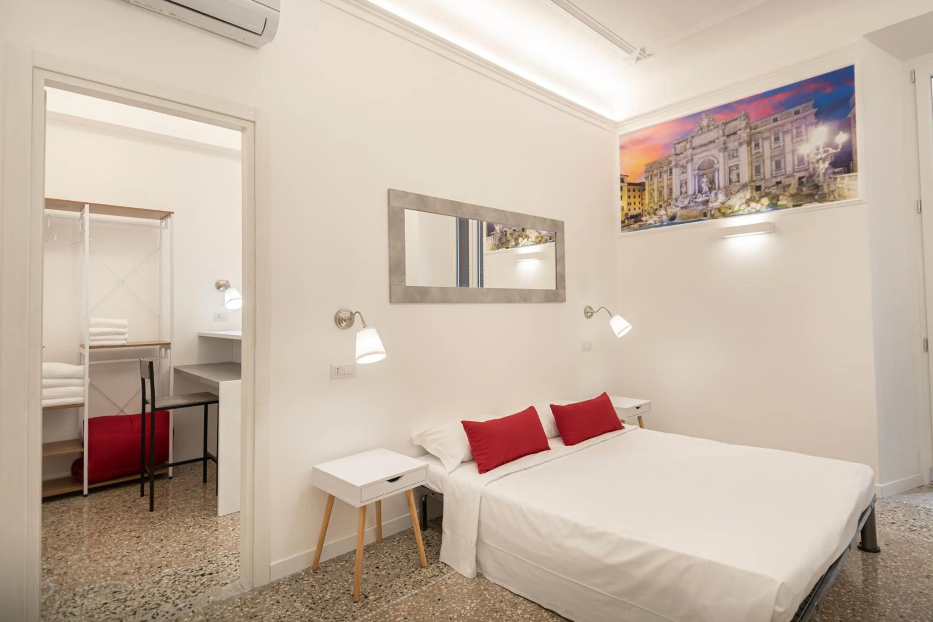 Bed in Your Vatican Suite