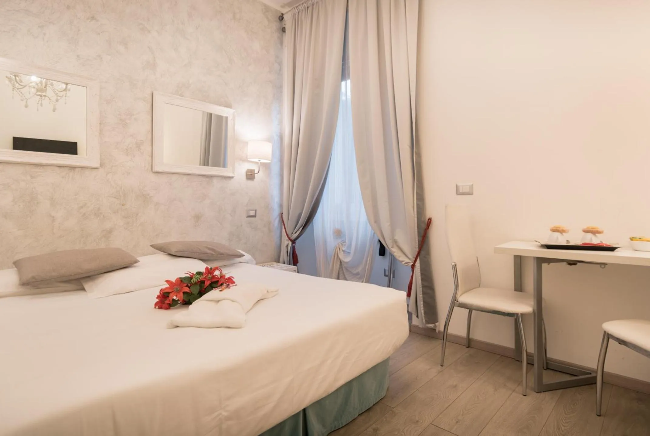 Bed in Your Vatican Suite