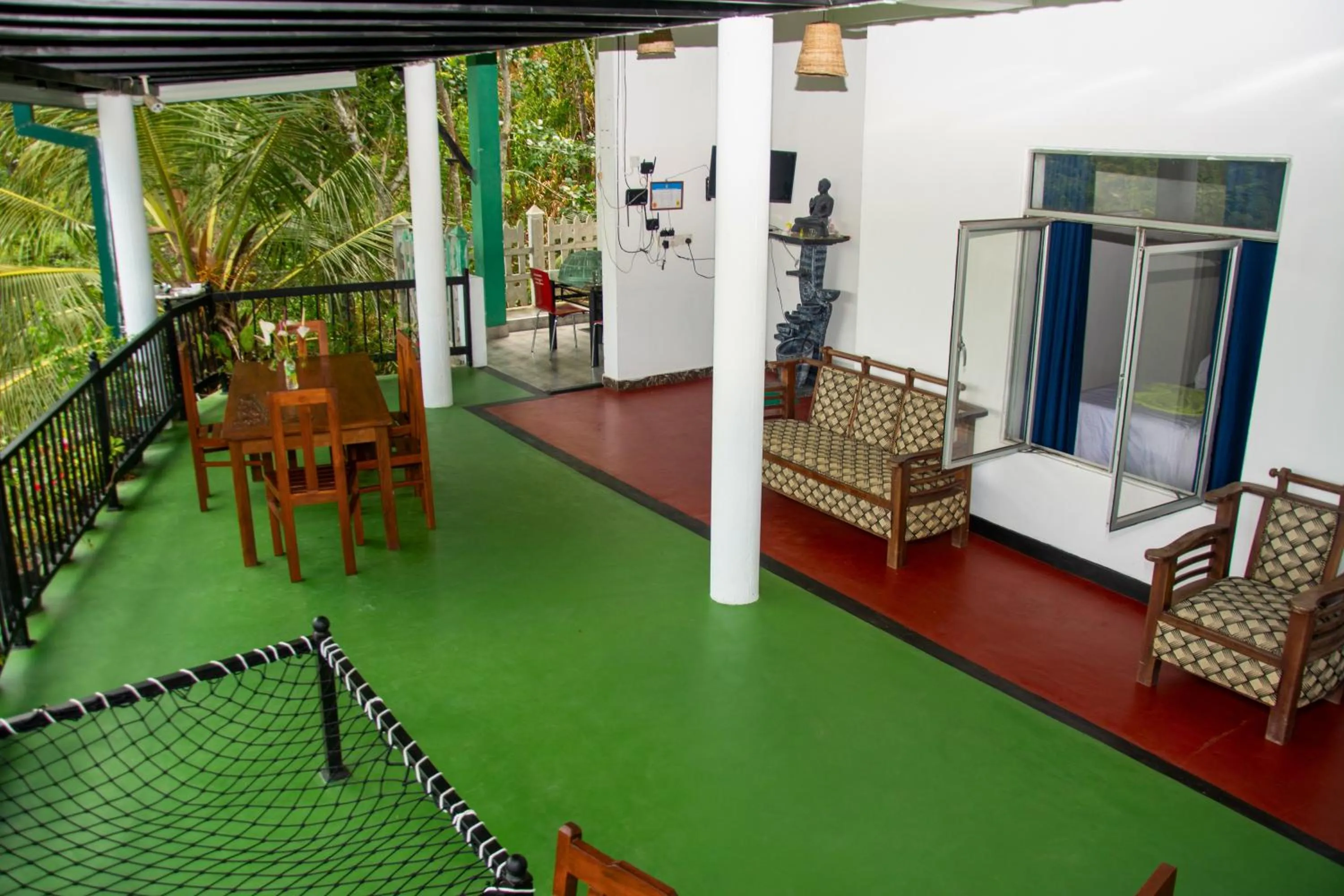 Balcony/Terrace in 9 Arch view rest inn