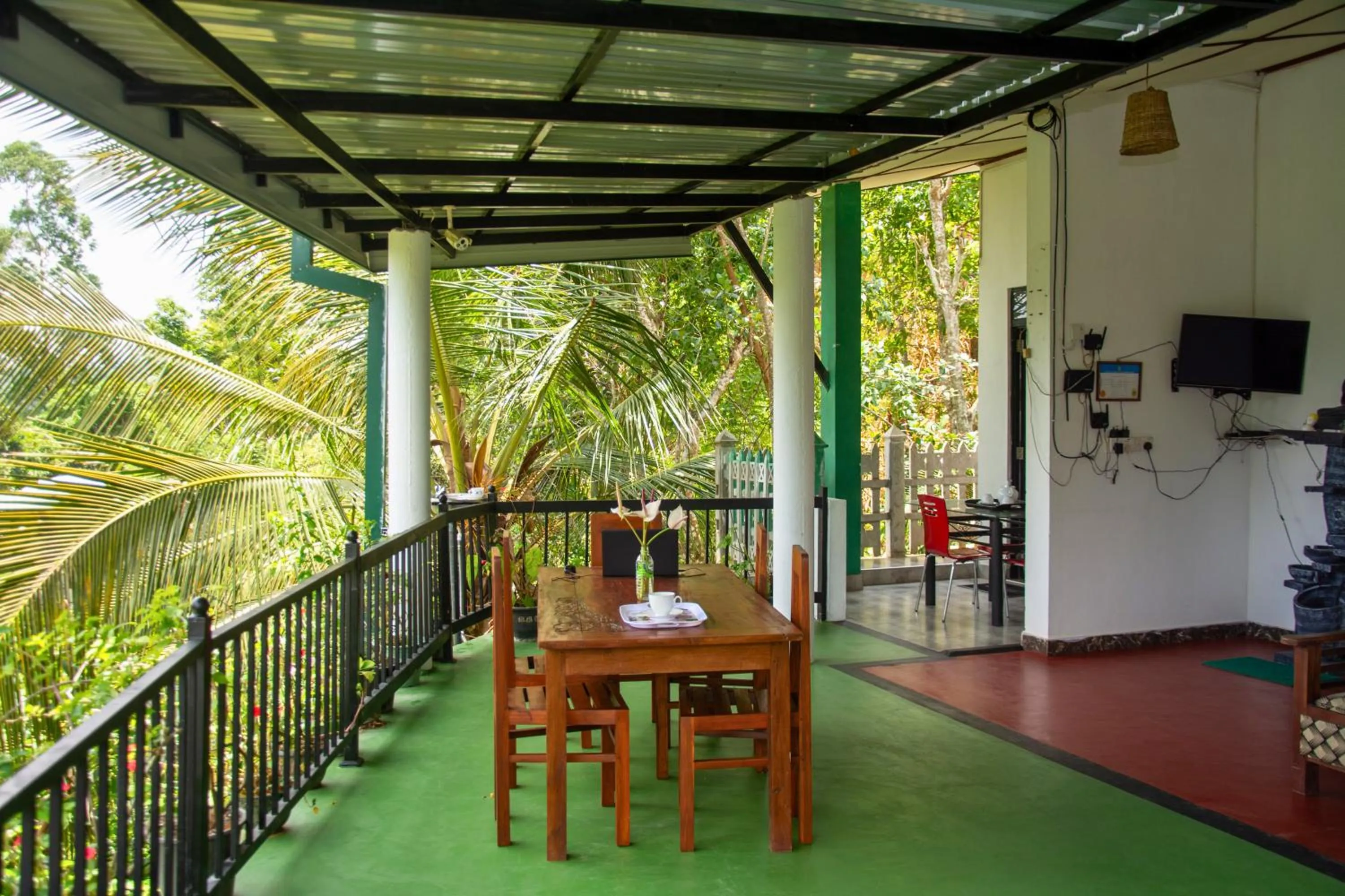 Balcony/Terrace in 9 Arch view rest inn