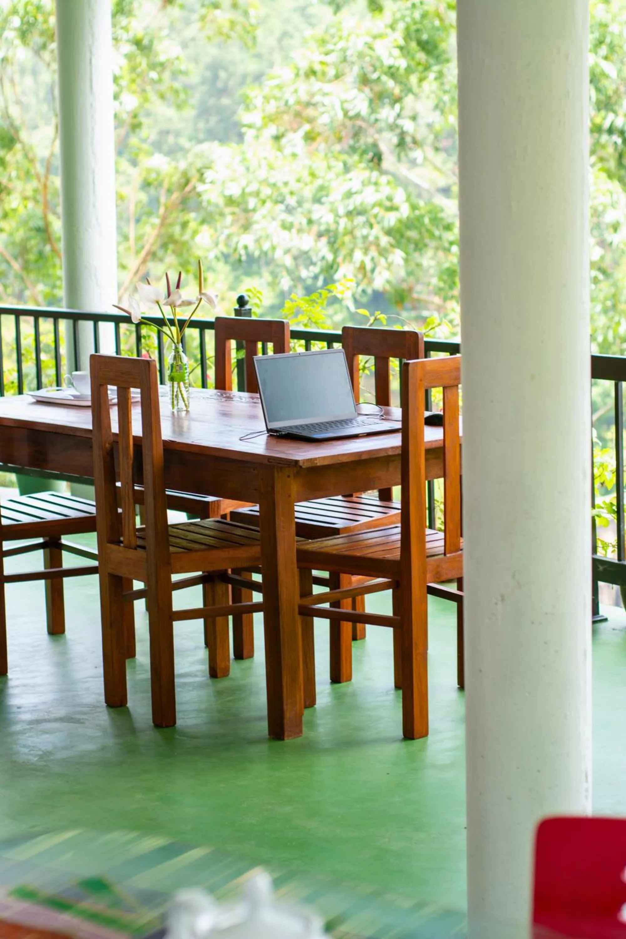 Balcony/Terrace in 9 Arch view rest inn