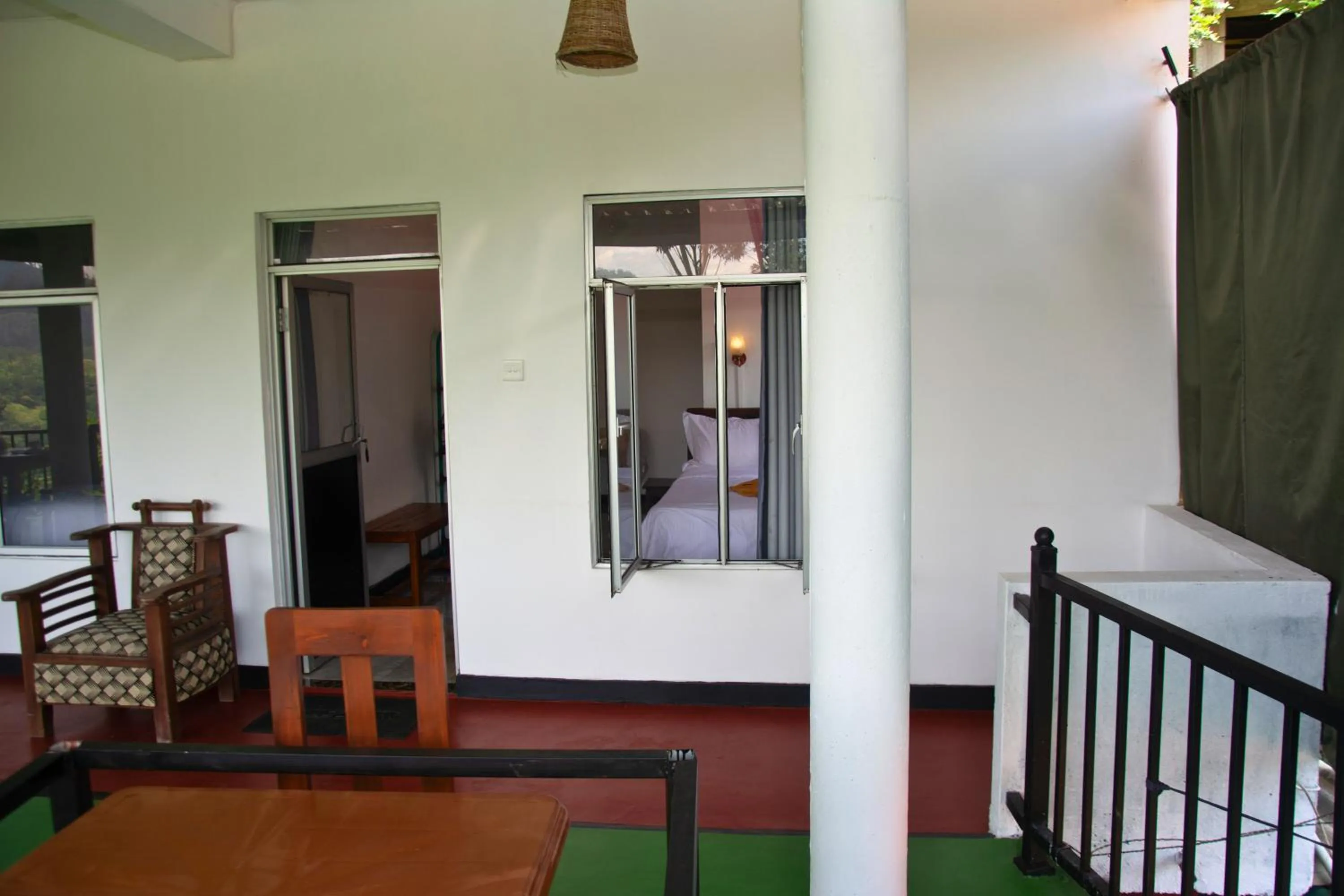 Balcony/Terrace in 9 Arch view rest inn