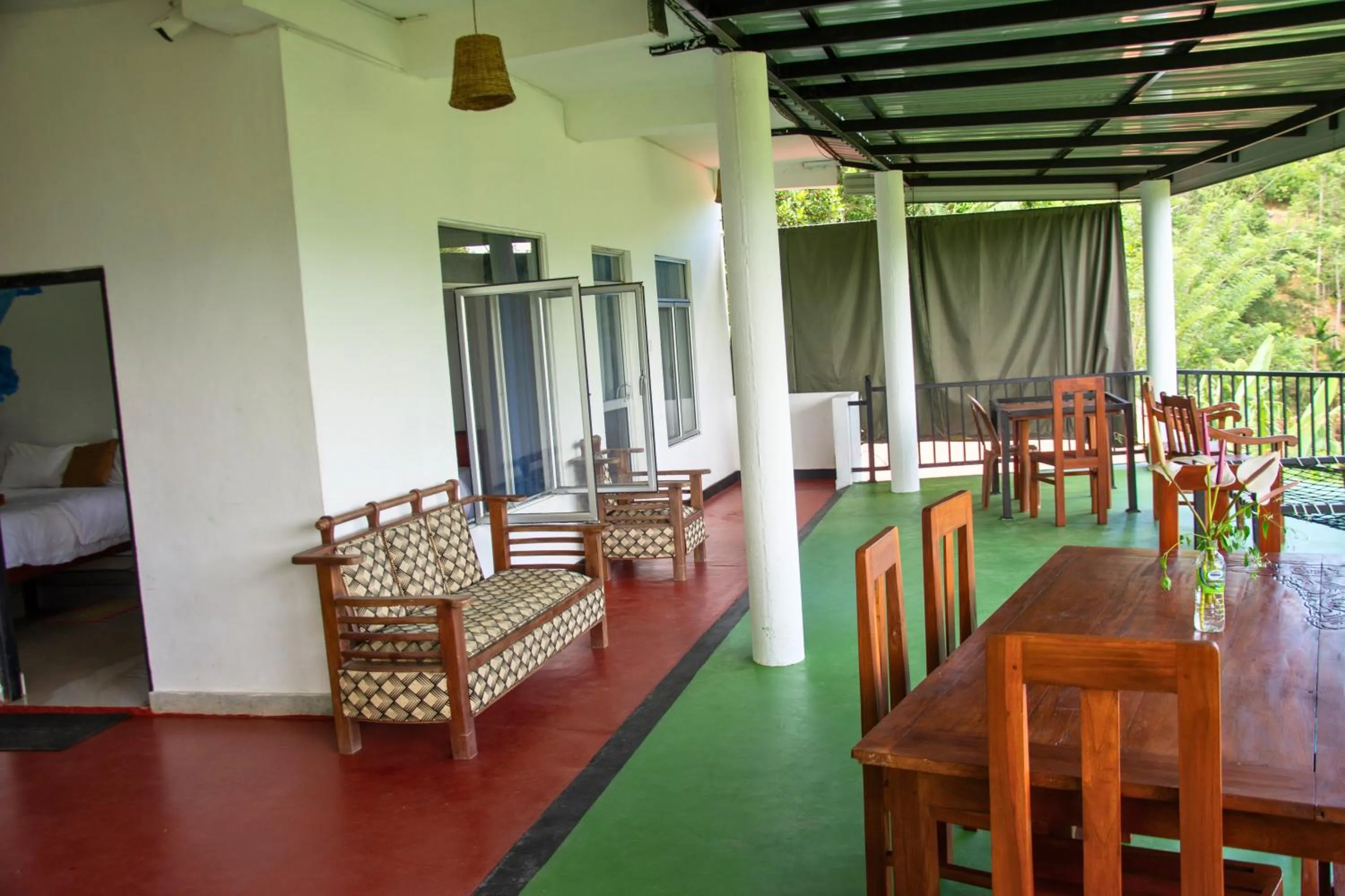 Dining area in 9 Arch view rest inn