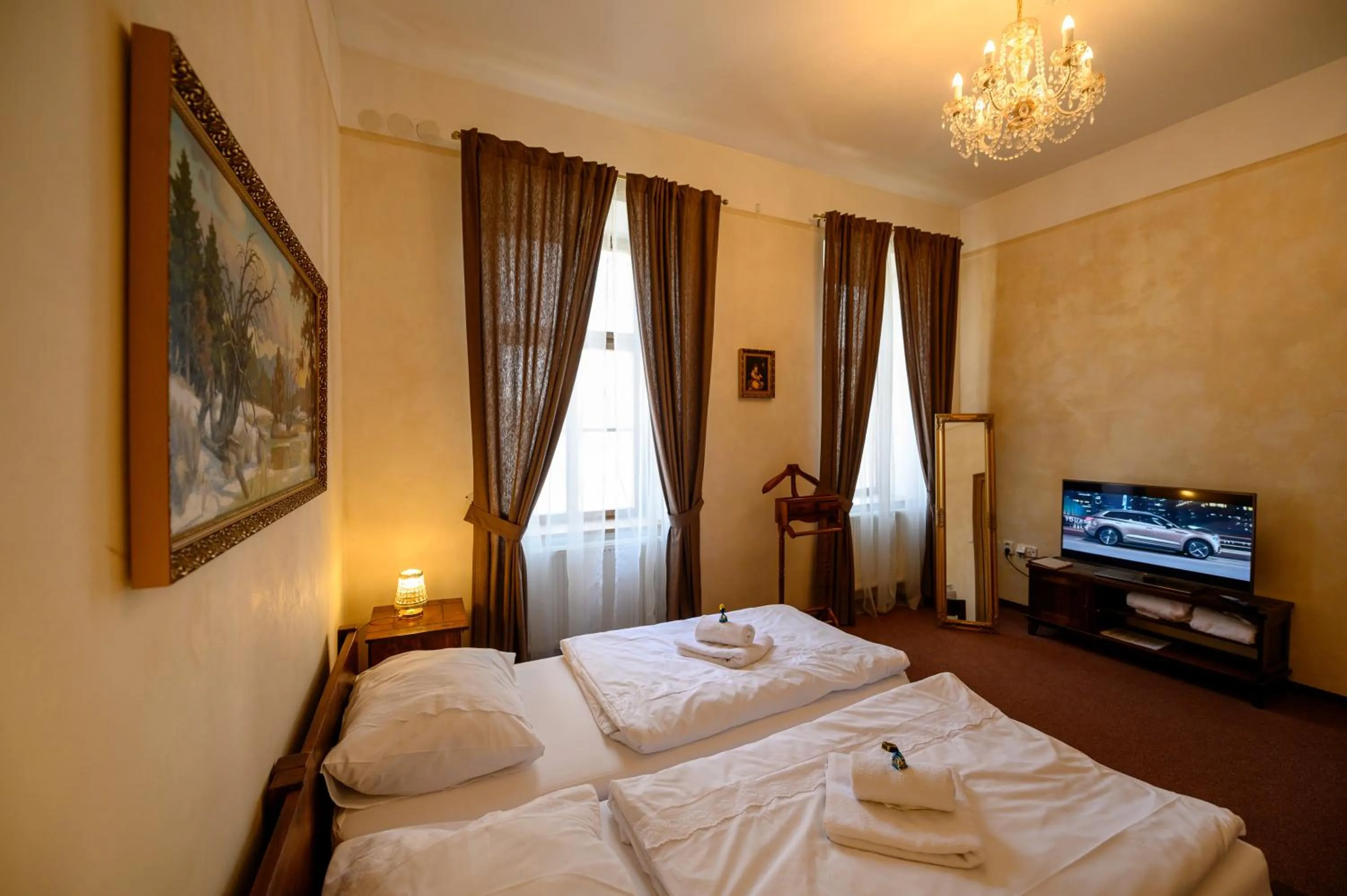 Bed in Hotel Na Zámečku