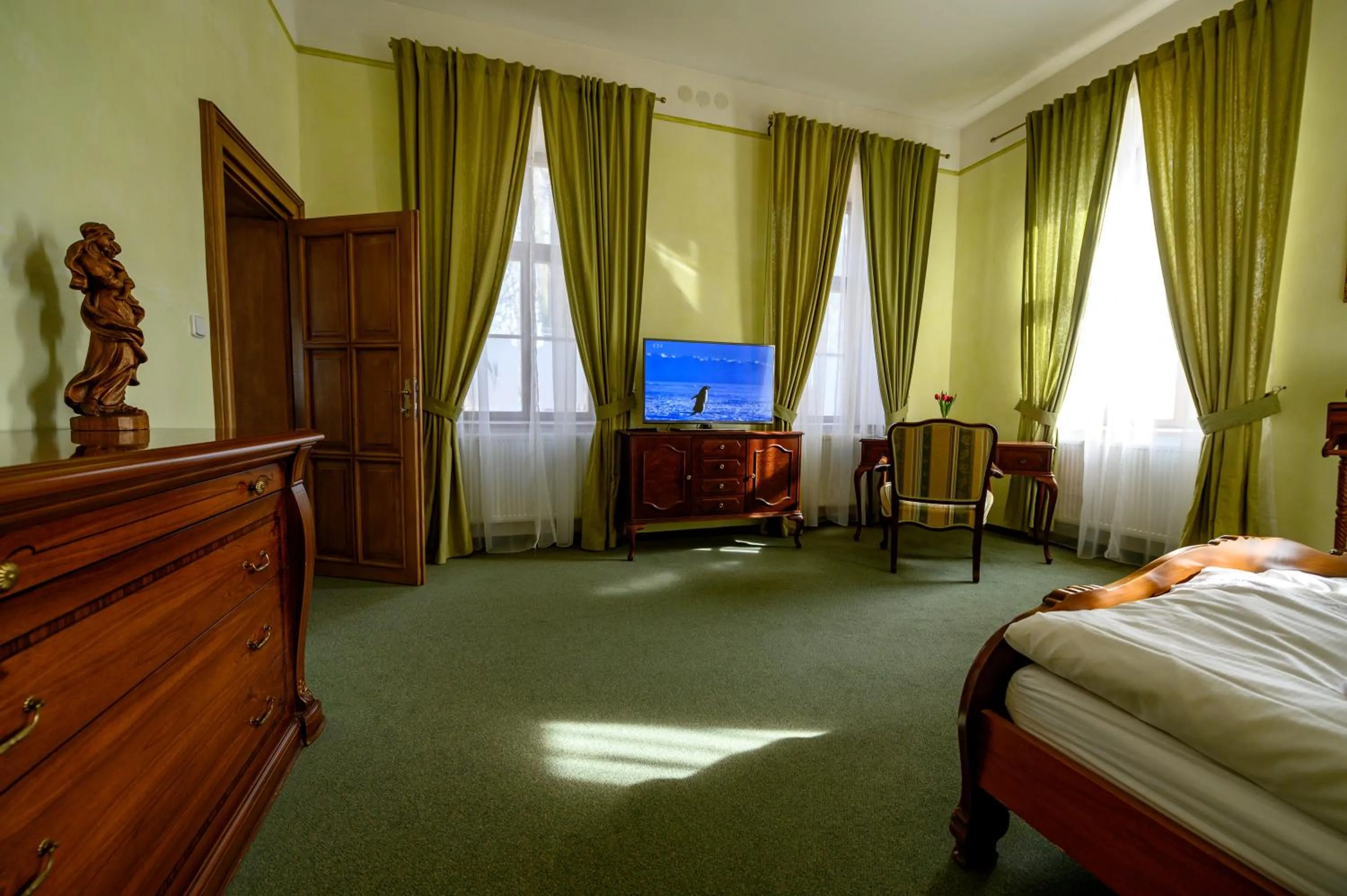 Bed in Hotel Na Zámečku