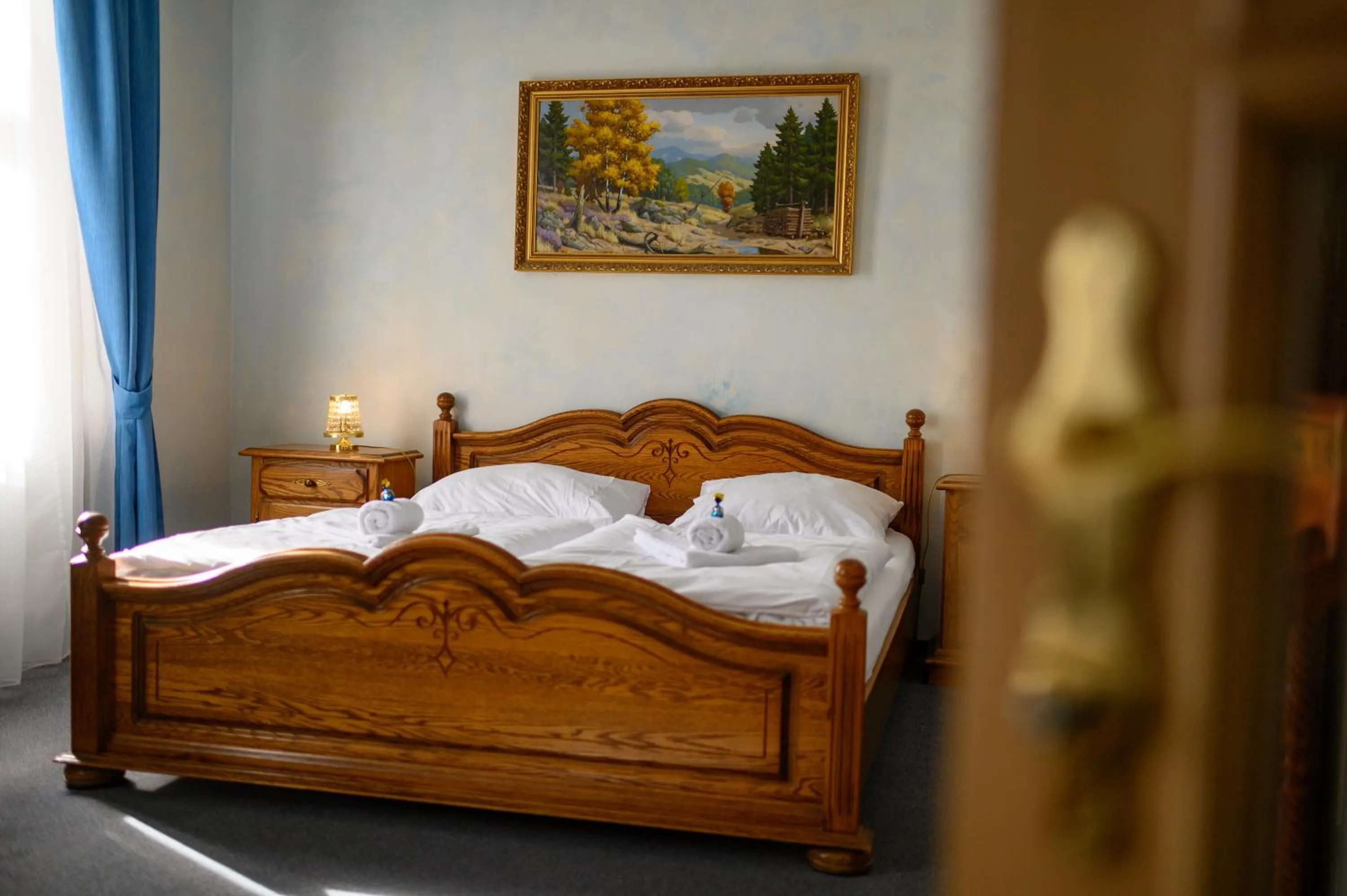 Bedroom, Bed in Hotel Na Zámečku