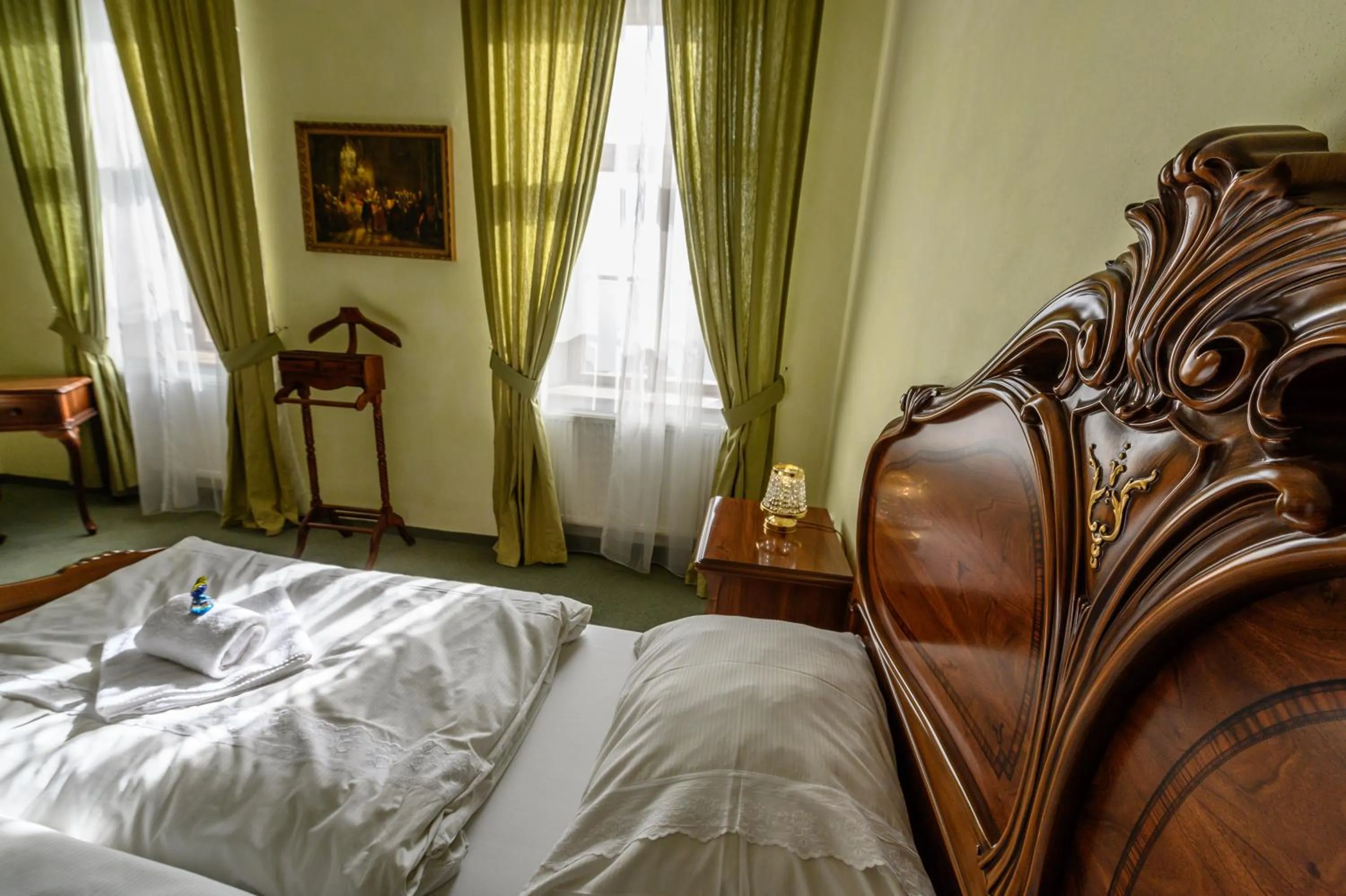 Bed in Hotel Na Zámečku