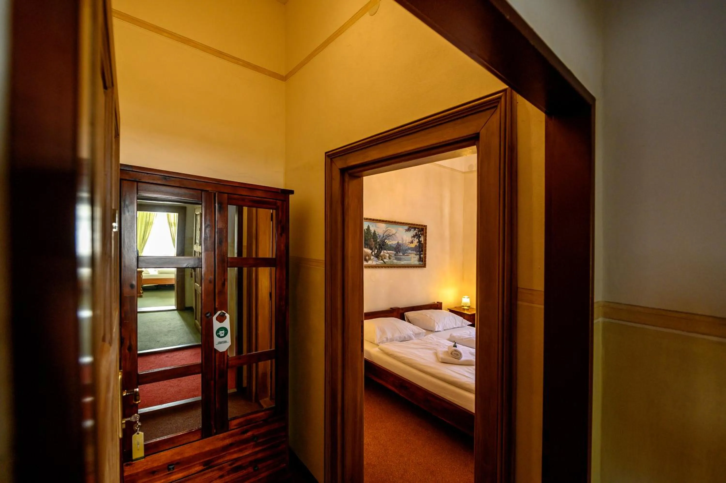 Bed in Hotel Na Zámečku