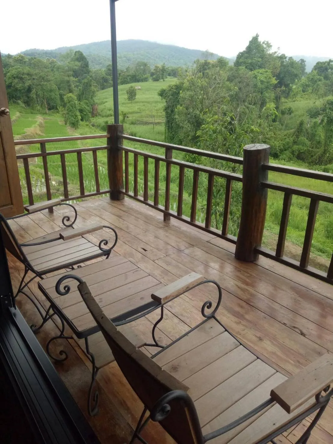 Balcony/Terrace in Buraphat Resort